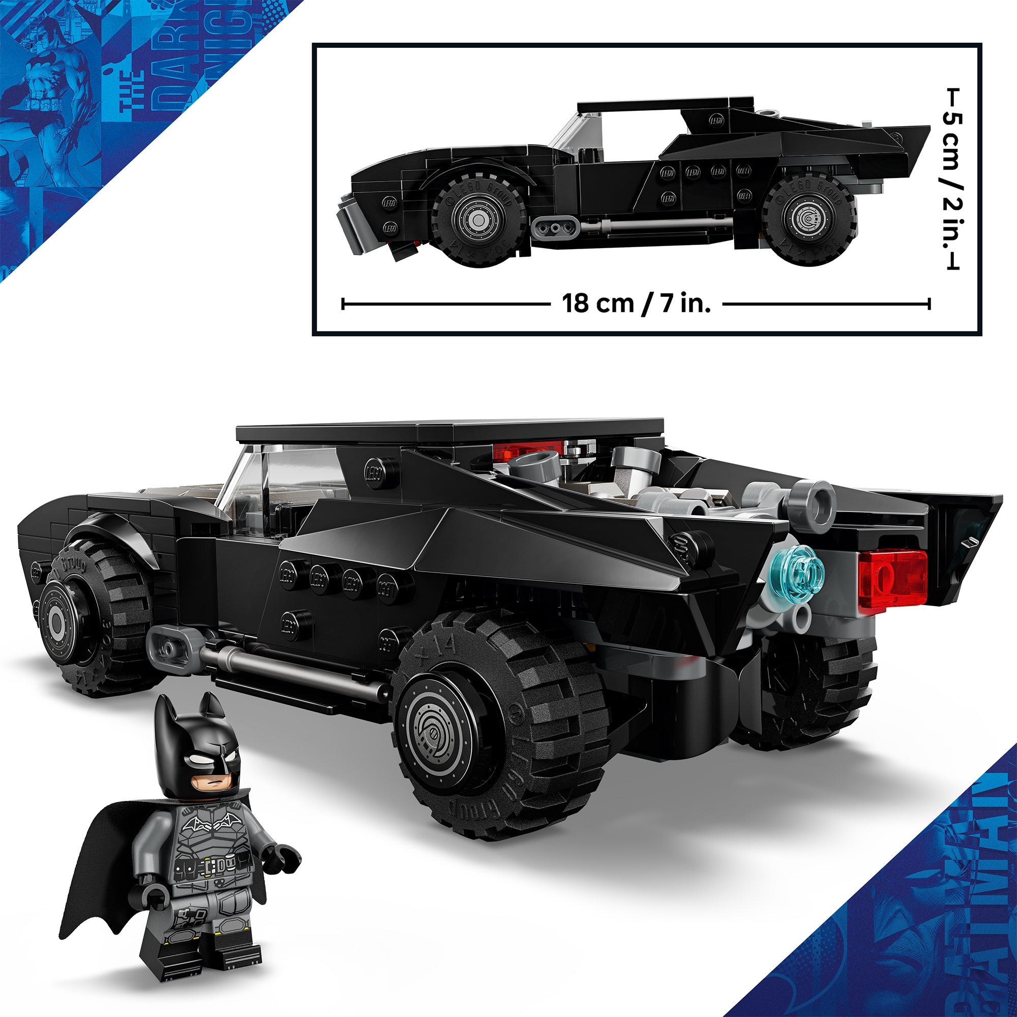 LEGO DC Batman: The Batman Batmobile Car Toy 76332 - Mastermind Toys___249630