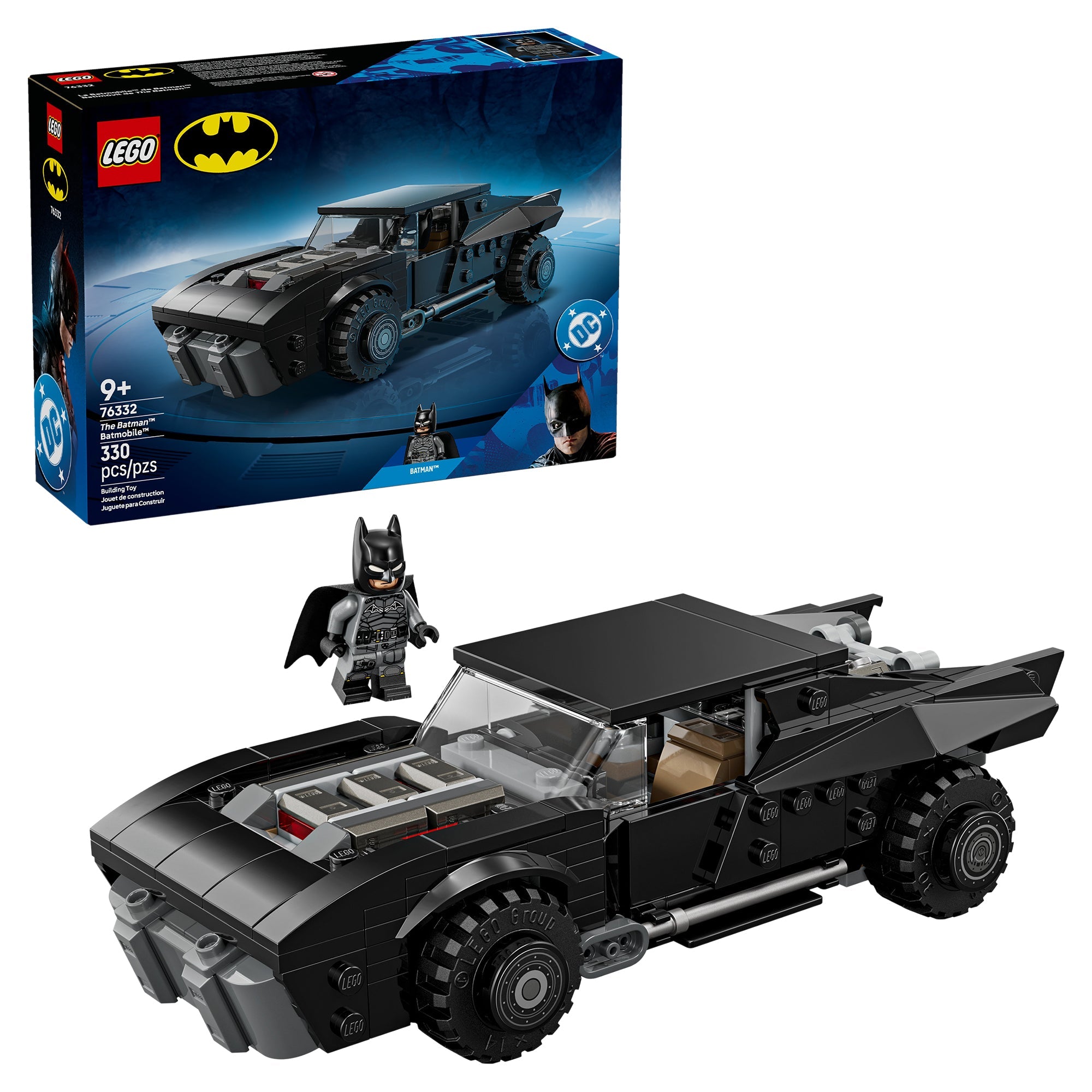 LEGO DC Batman: The Batman Batmobile Car Toy 76332 - Mastermind Toys___249630