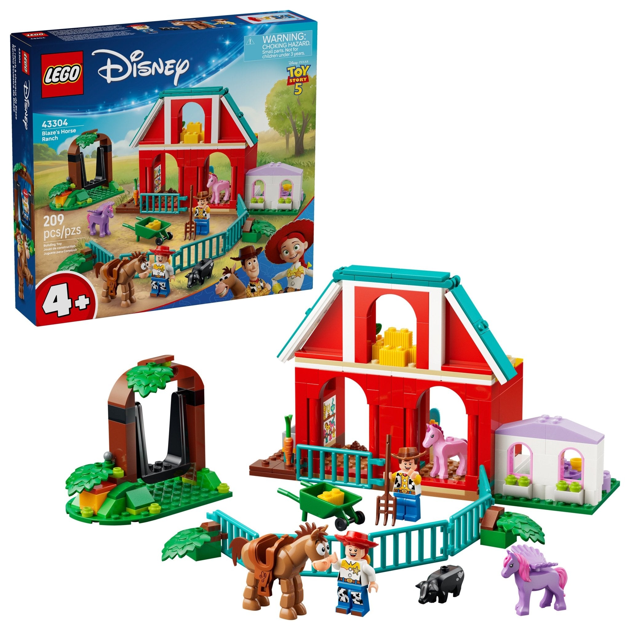 LEGO Disney and Pixar Toy Story 5 Blaze's Horse Ranch 43304 - Mastermind Toys___253741