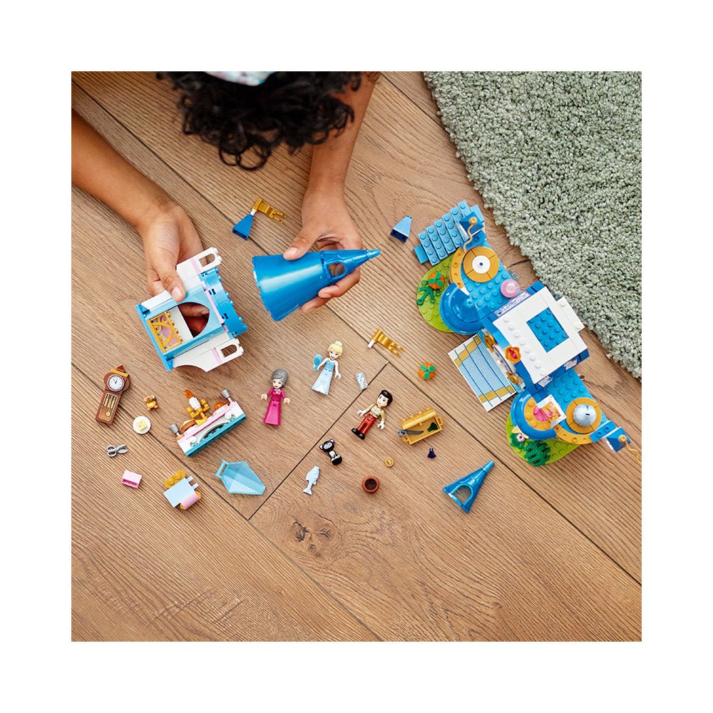 LEGO® Disney™ Cinderella and Prince Charming’s Castle 43206 Building Kit (365 Pcs) - Mastermind Toys___226828