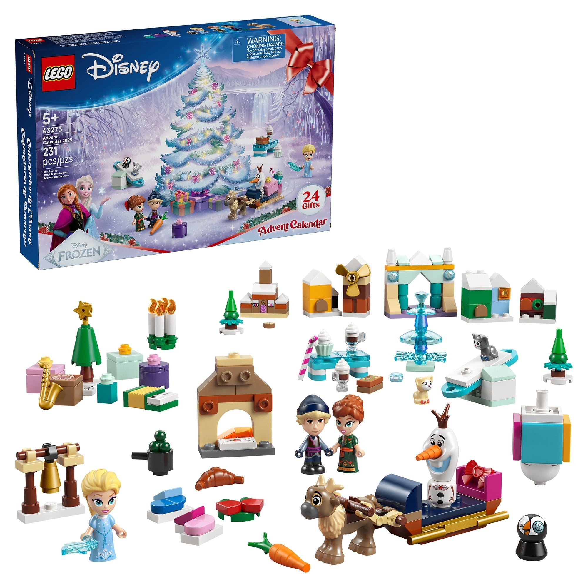 LEGO Disney Frozen Advent Calendar 2025 43273 - Mastermind Toys___248435