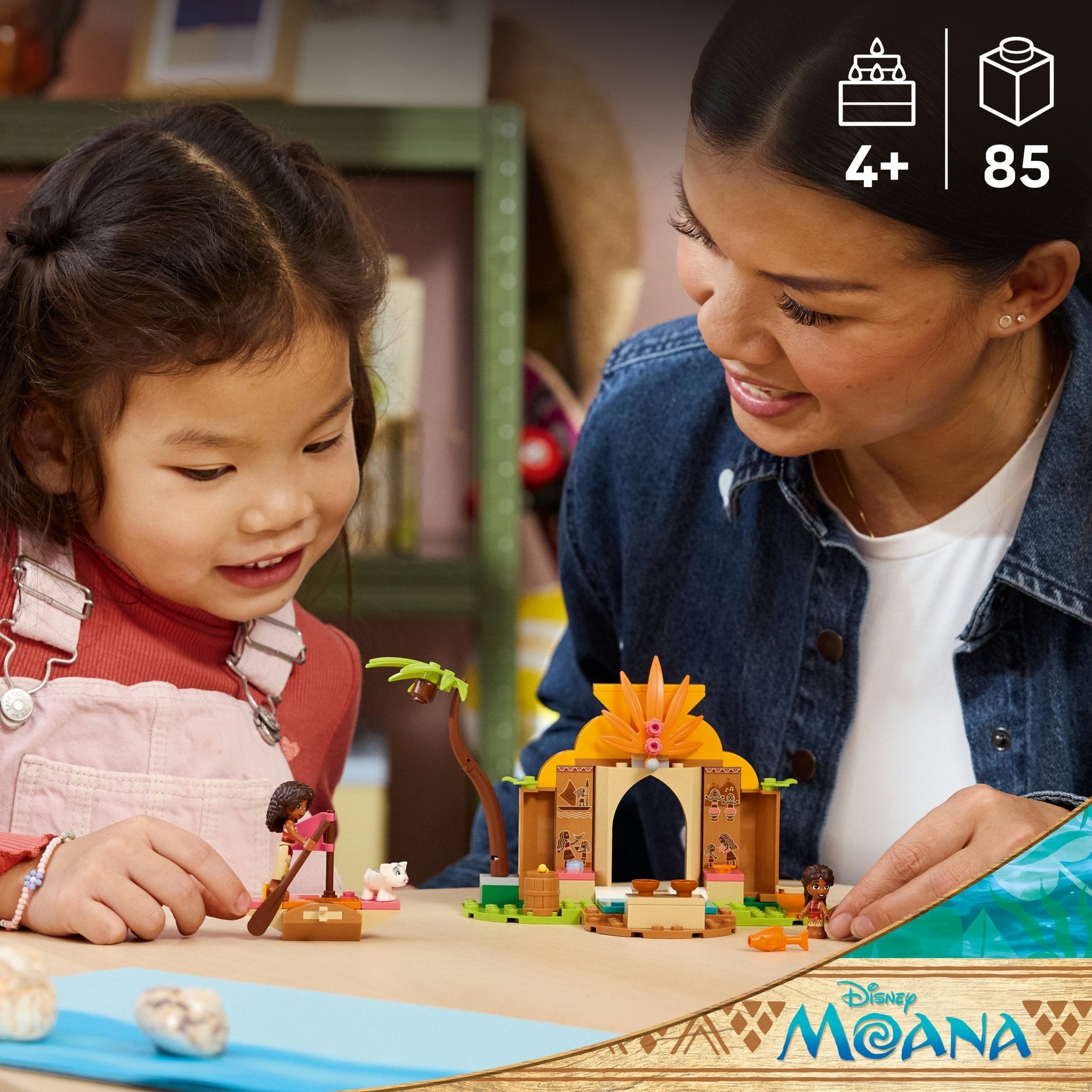 LEGO Disney Moana Village House & Boat 43282 - Mastermind Toys___253839