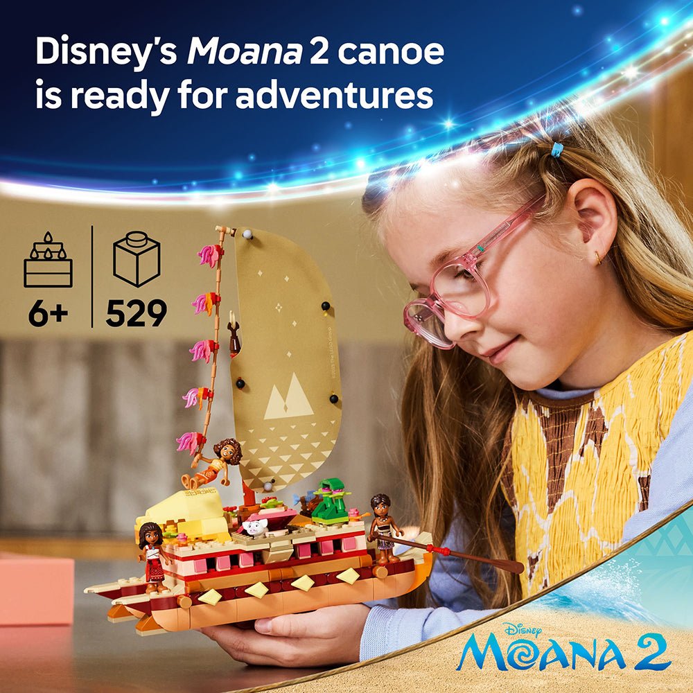 LEGO® Disney™ Moana’s Adventure Canoe 43270 - Mastermind Toys___244190