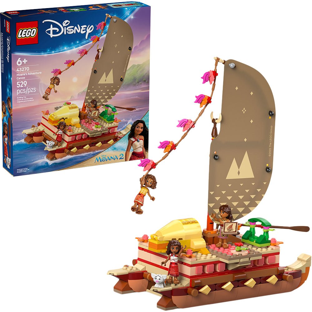 LEGO® Disney™ Moana’s Adventure Canoe 43270 - Mastermind Toys___244190