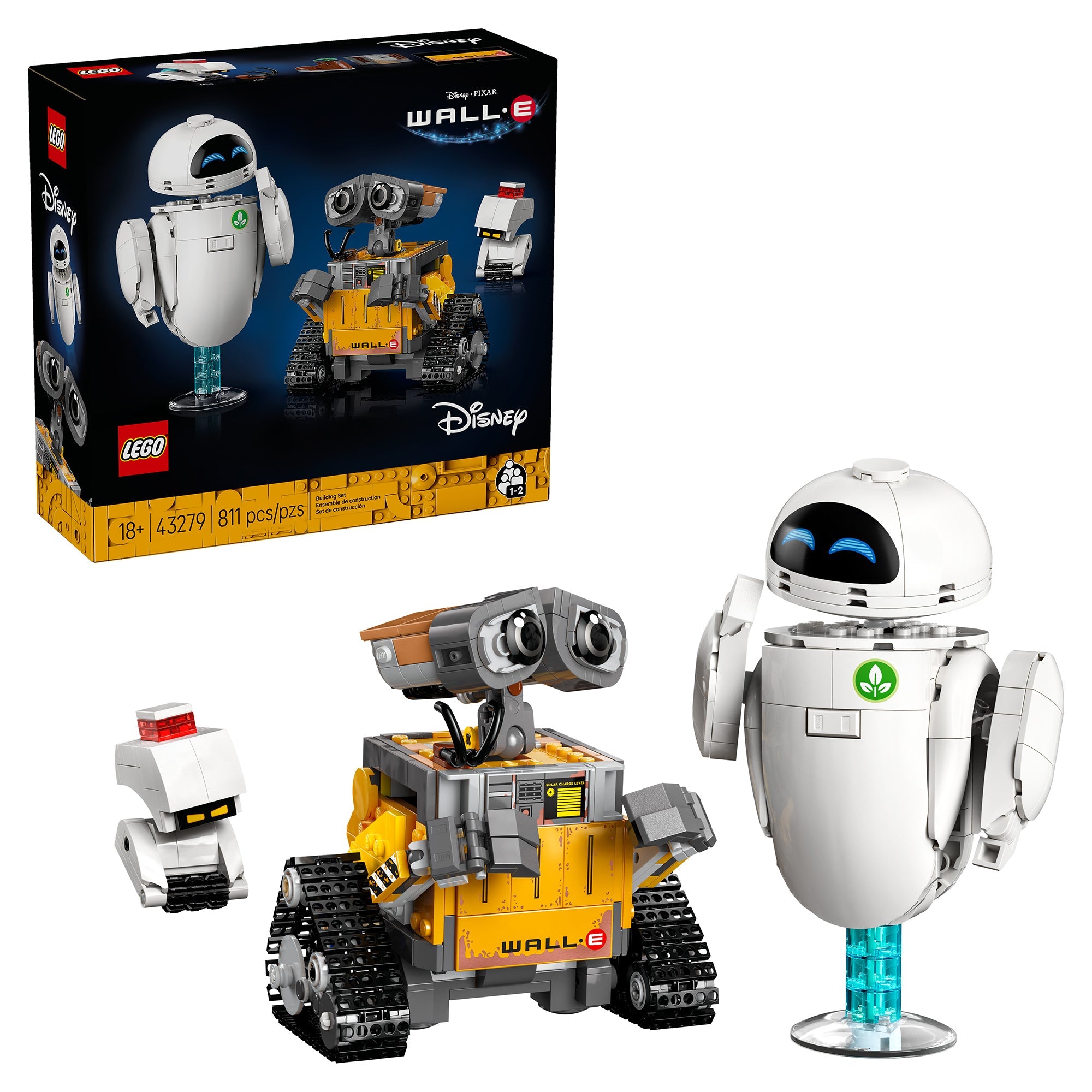 LEGO Disney Pixar WALL - E & EVE Building Set 43279 - Mastermind Toys___248436