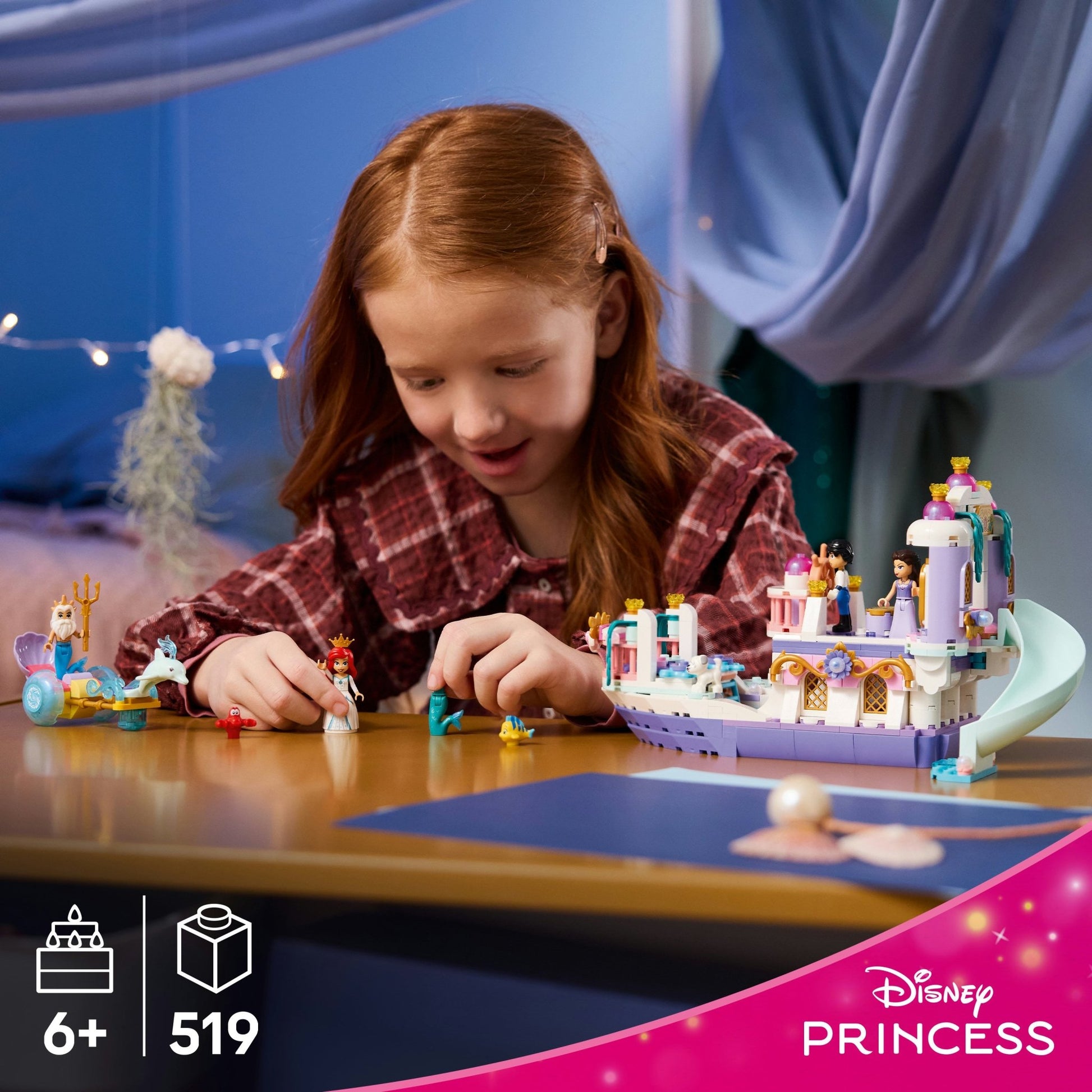LEGO Disney Princess Ariel’s Royal Wedding Boat 43299 - Mastermind Toys___253849