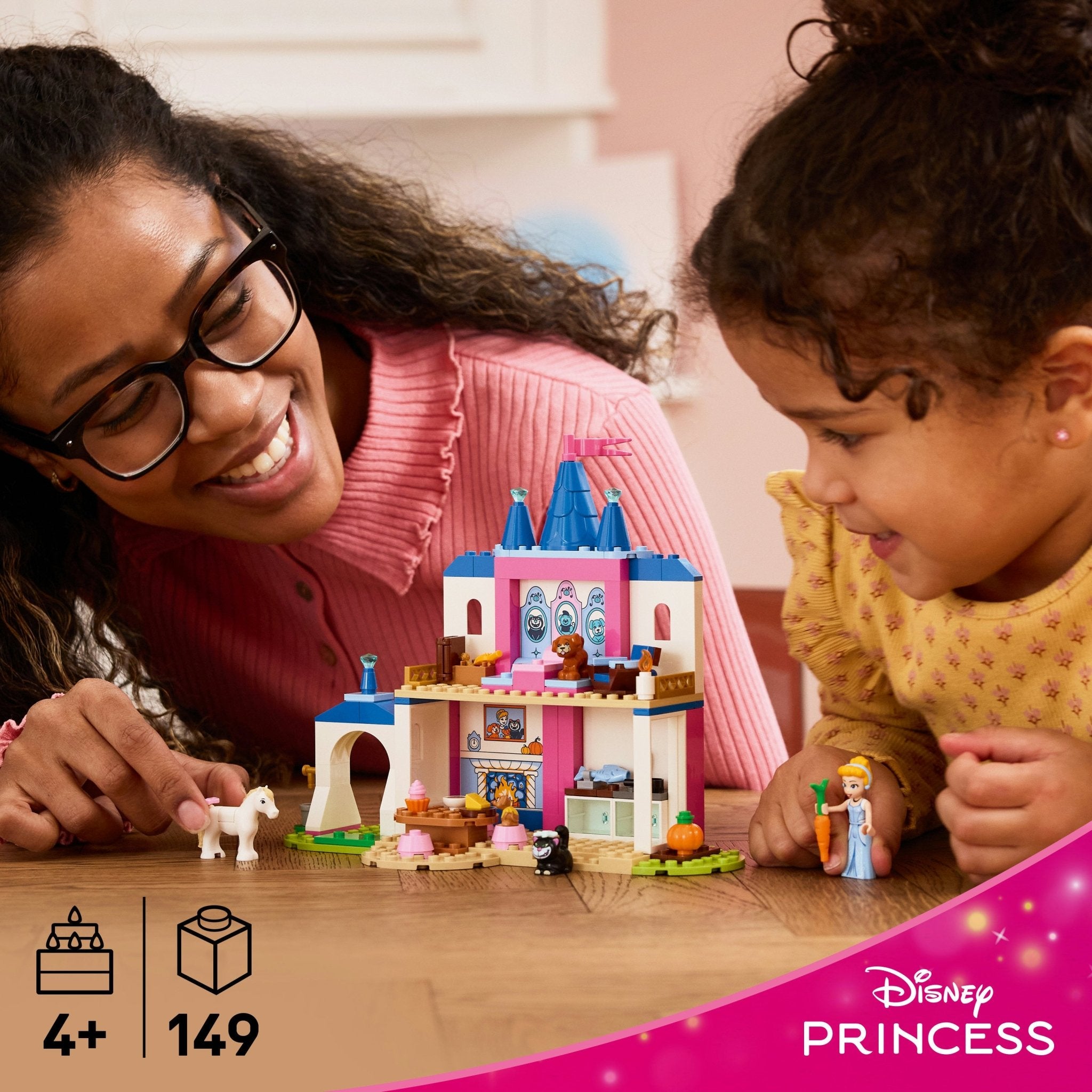 LEGO Disney Princess Cinderella Animal Friends Castle 43283 - Mastermind Toys___253840
