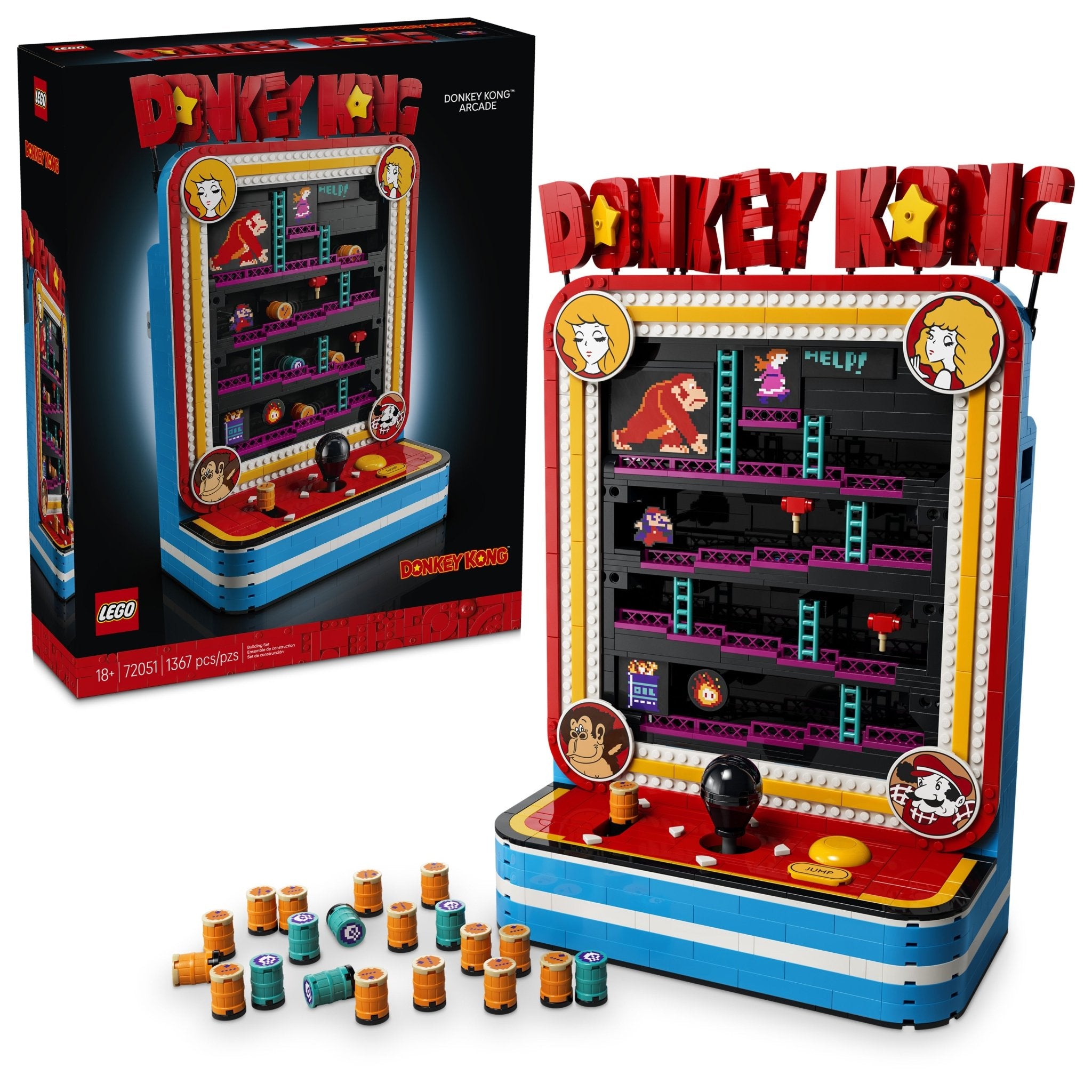 LEGO® Donkey Kong Arcade Building Set 72051 - Mastermind Toys___253870