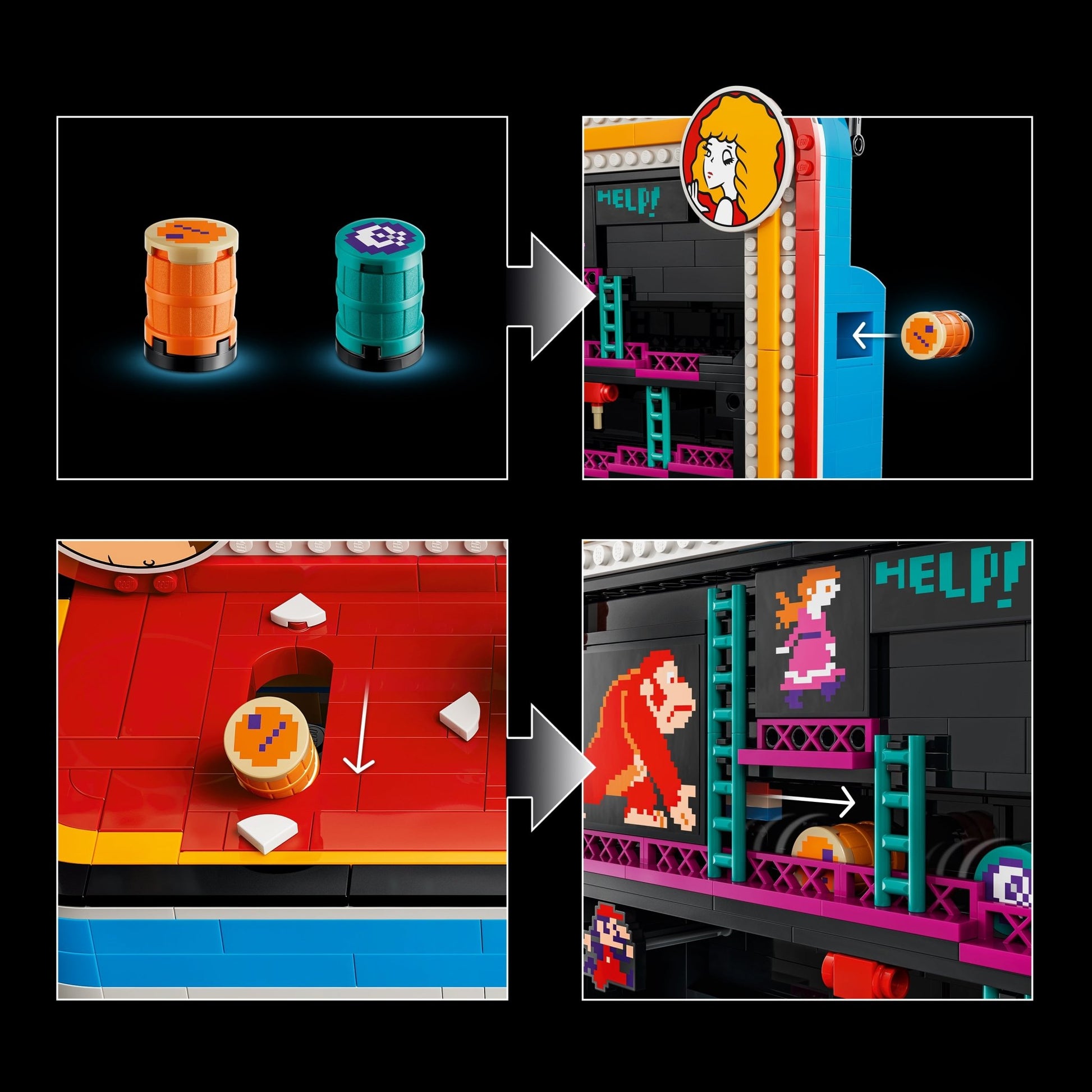 LEGO® Donkey Kong Arcade Building Set 72051 - Mastermind Toys___253870