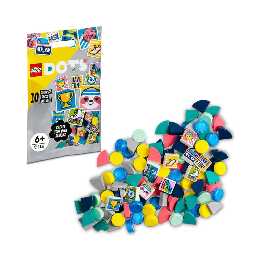 LEGO® DOTS Extra DOTS Series 7 – SPORT 41958 DIY Decoration Kit (115 Pieces) - Mastermind Toys___226817