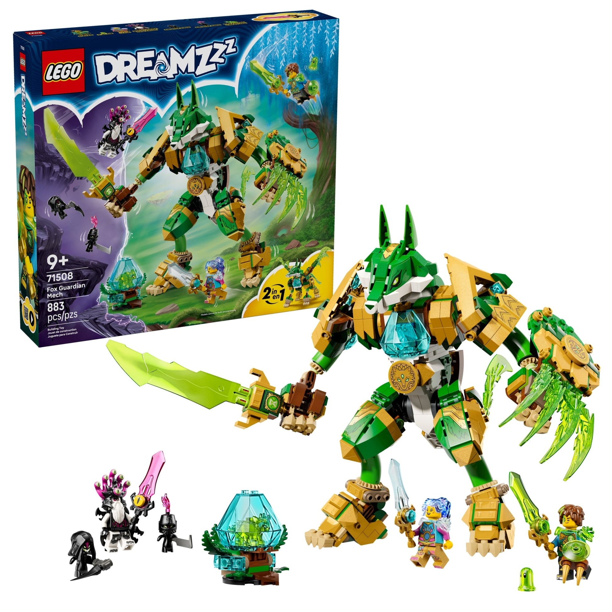 LEGO® DREAMZzz™ Fox Guardian Mech 71508 - Mastermind Toys___249551