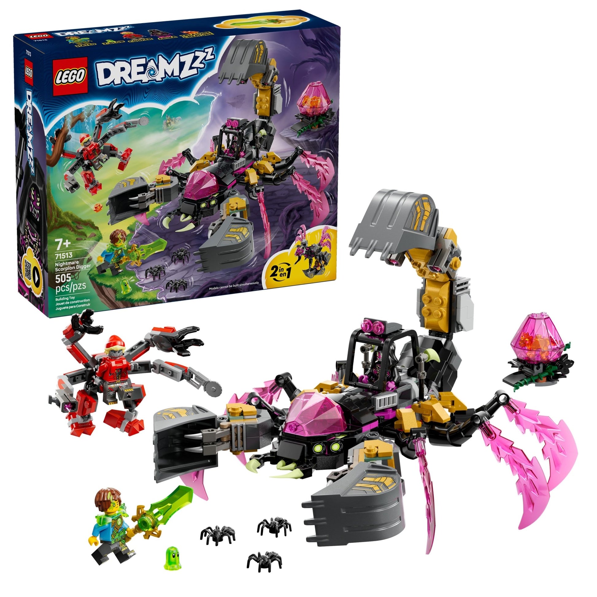 LEGO® DREAMZzz™ Nightmare Scorpion Digger 71513 - Mastermind Toys___249553
