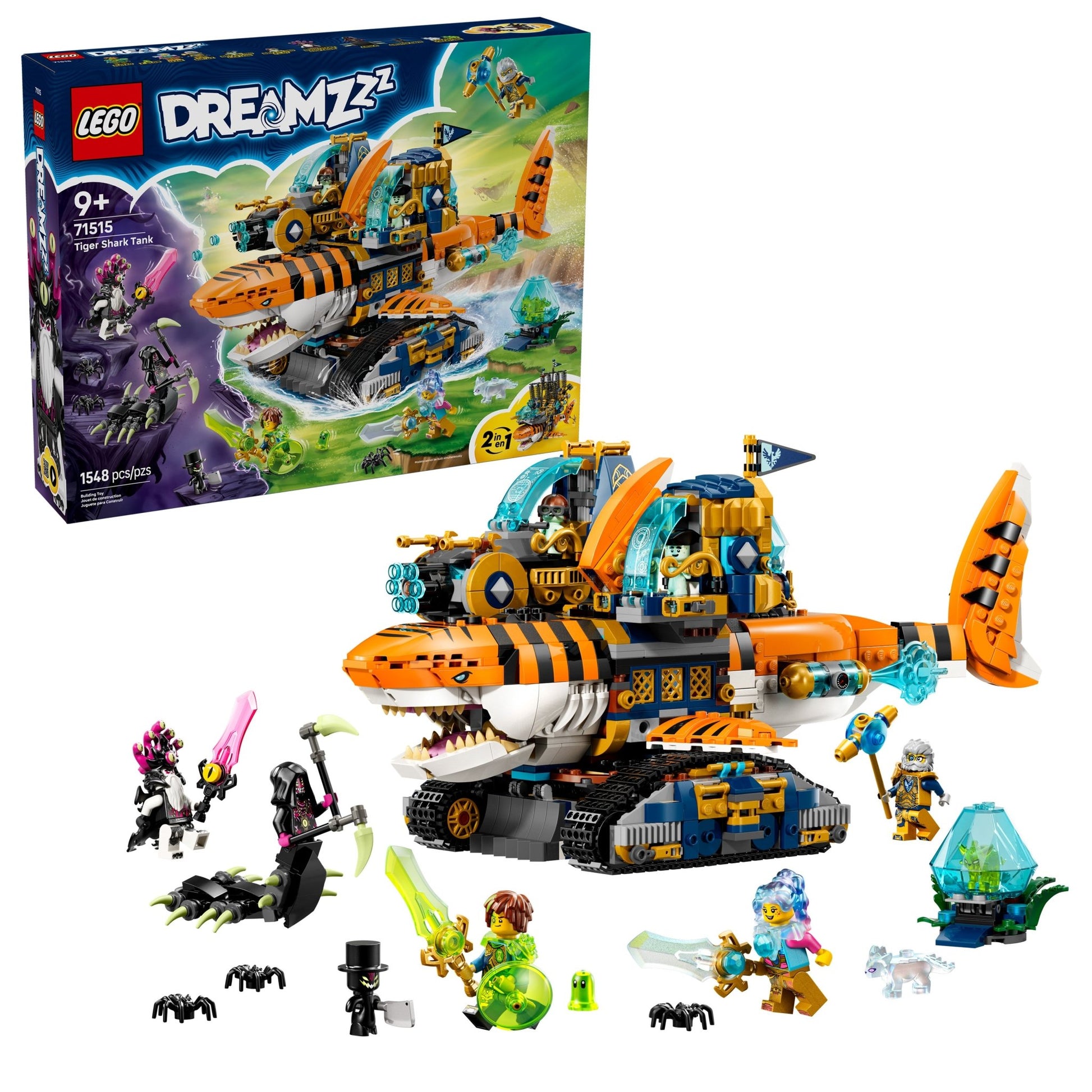 LEGO® DREAMZzz™ Tiger Shark Tank 71515 - Mastermind Toys___249555