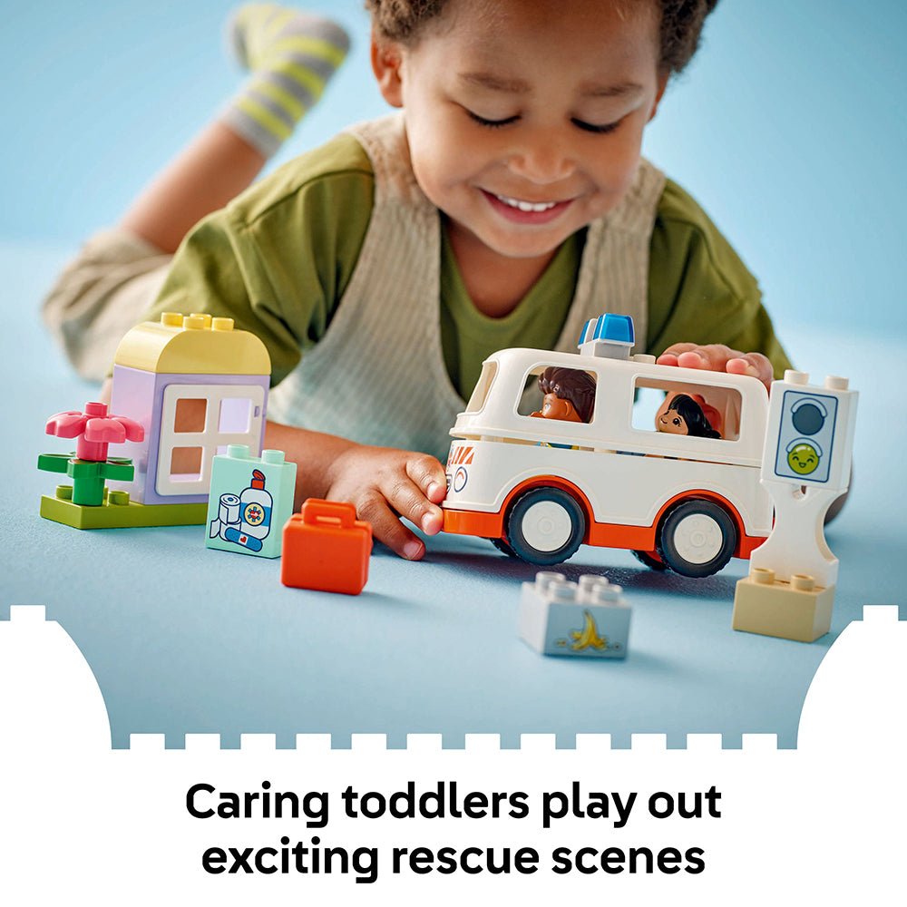 LEGO® DUPLO® Ambulance & Driver 10447 - Mastermind Toys___244203