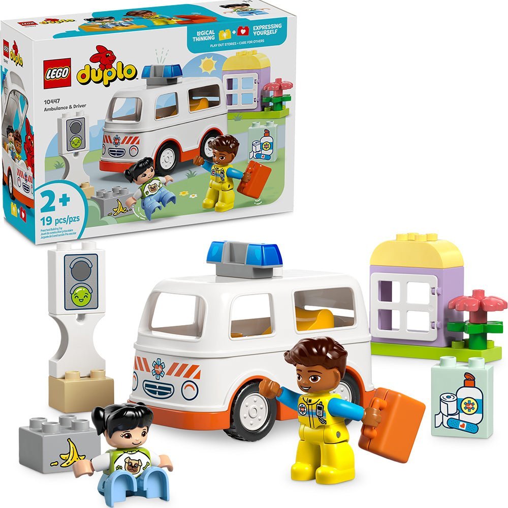 LEGO® DUPLO® Ambulance & Driver 10447 - Mastermind Toys___244203