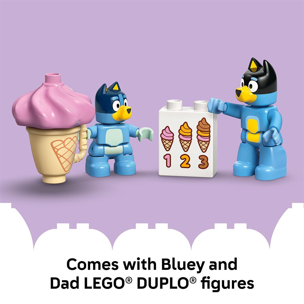 LEGO® DUPLO® Bluey Ice Cream Trip with Bluey 10458 - Mastermind Toys___246729