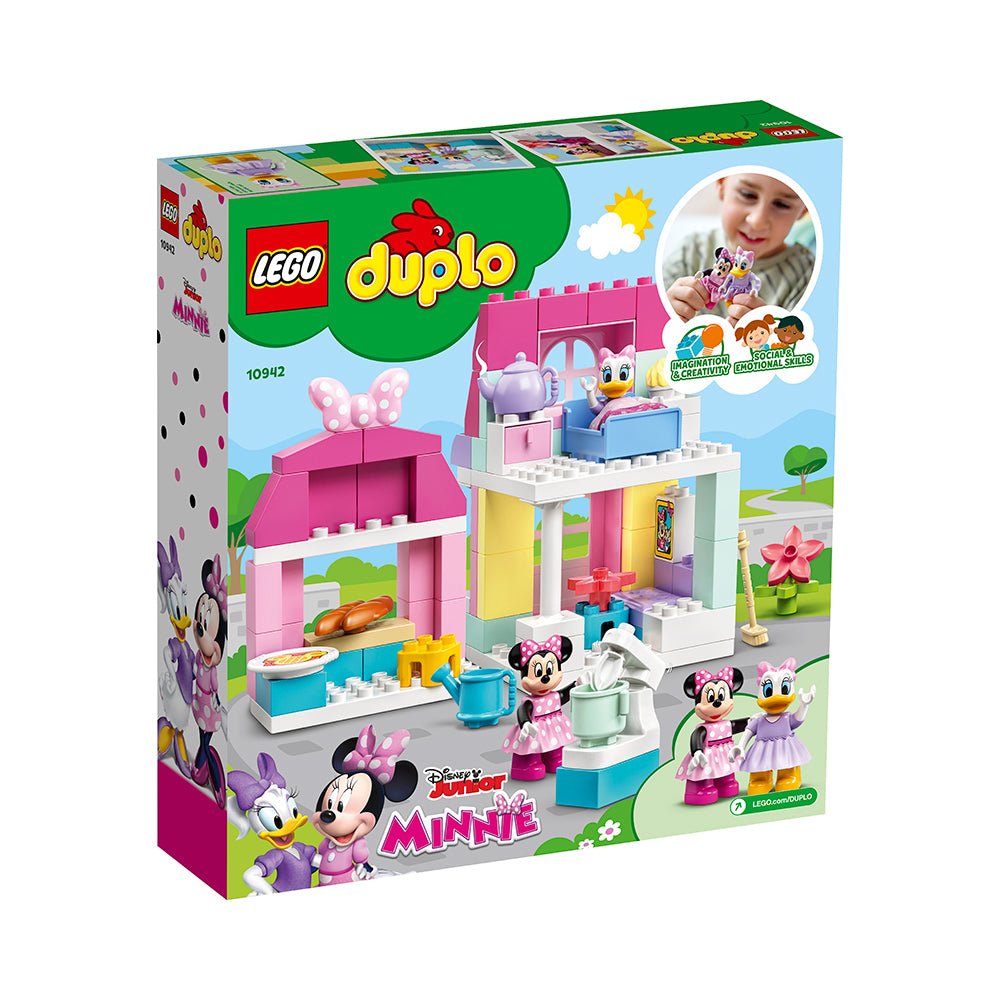 LEGO DUPLO  Disney Minnie’s House and Café 10942 Building Toy - Mastermind Toys___220492