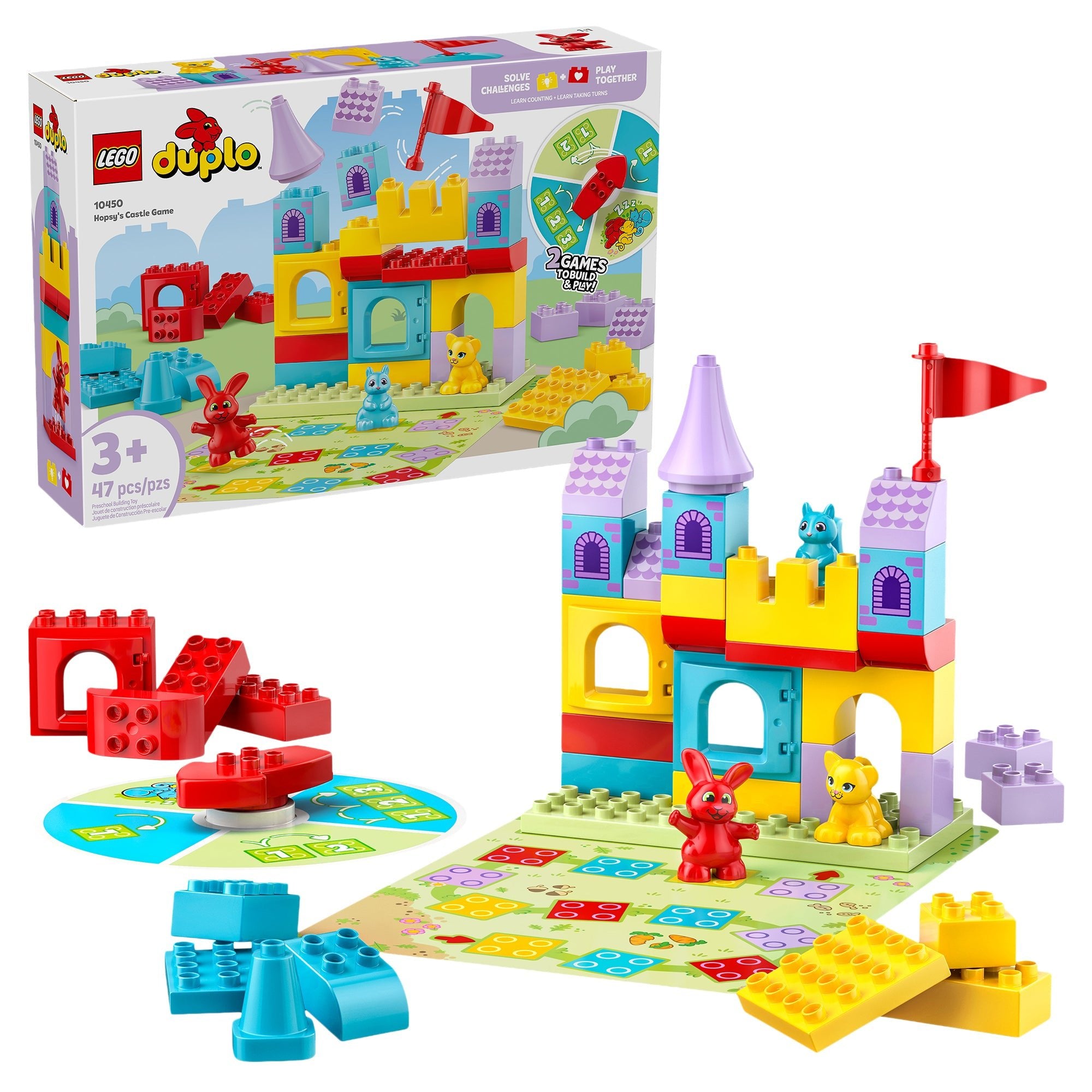 LEGO® DUPLO® Hopsy’s Castle Game 10450 - Mastermind Toys___246733