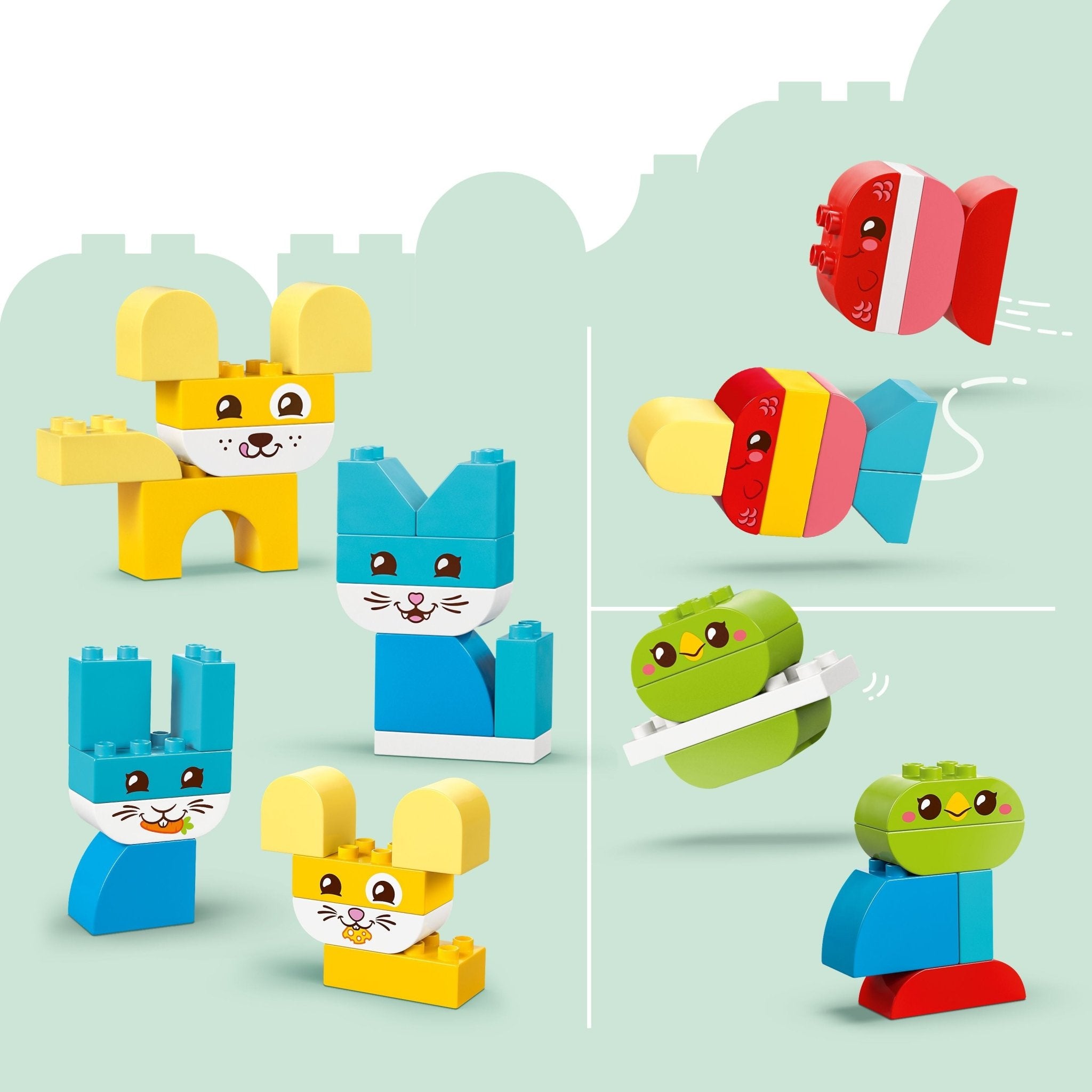 LEGO® DUPLO® My First 3 in 1 Creative Cute Pets 10477 - Mastermind Toys___249467