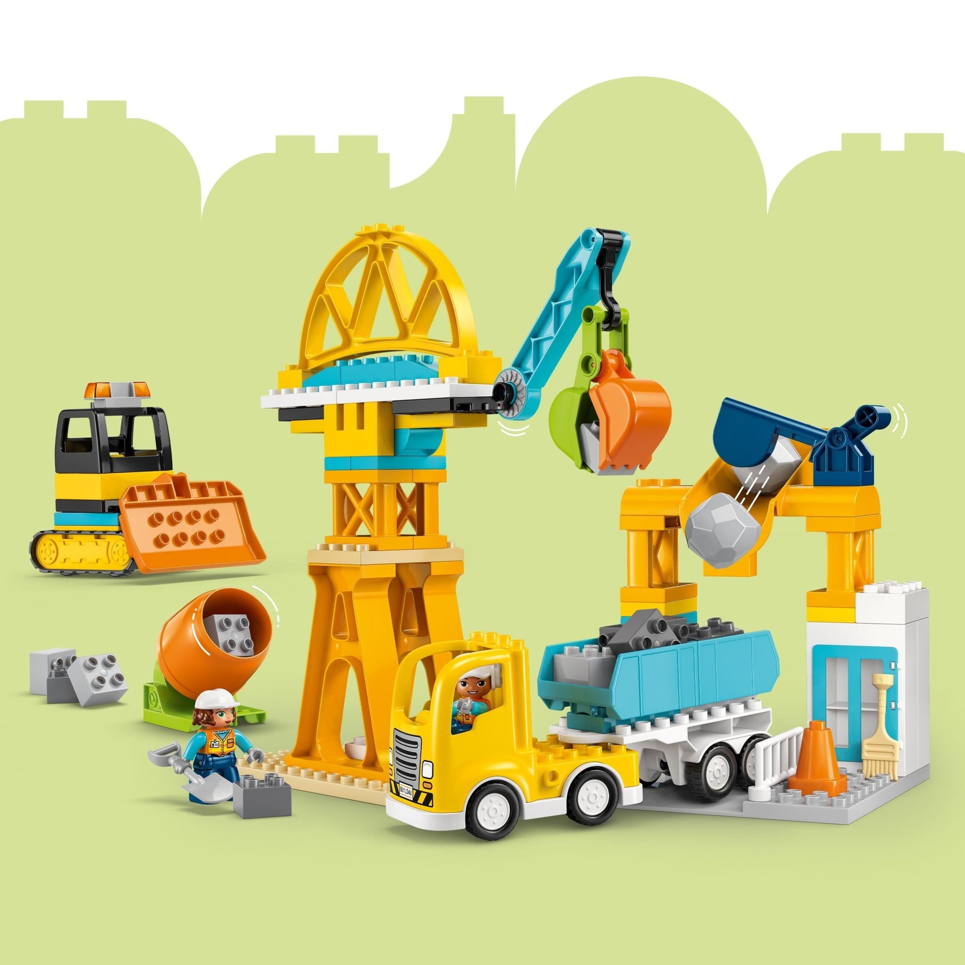 LEGO® DUPLO® Town 3 in 1 Construction Site and Vehicles 10476 - Mastermind Toys___249466