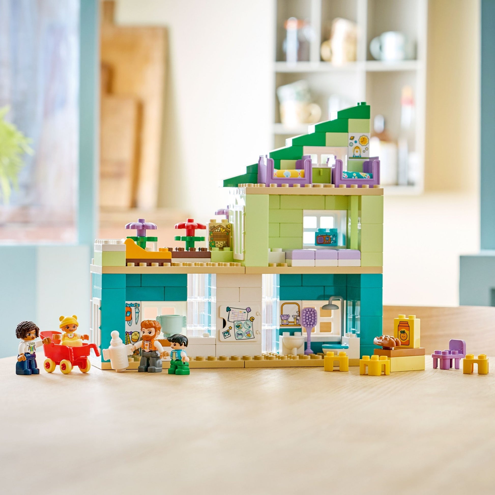 LEGO® DUPLO® Town 3 in 1 Modern Family House with Figures 10470 - Mastermind Toys___249461