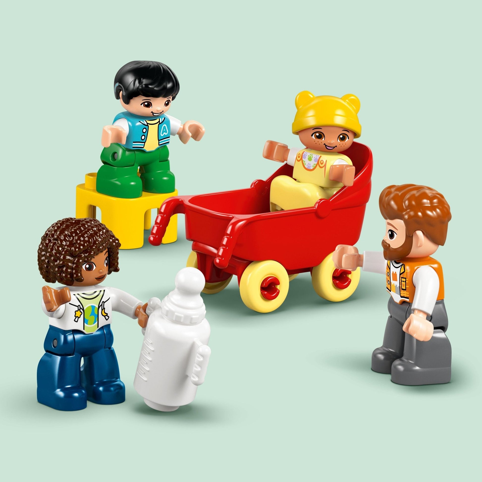 LEGO® DUPLO® Town 3 in 1 Modern Family House with Figures 10470 - Mastermind Toys___249461