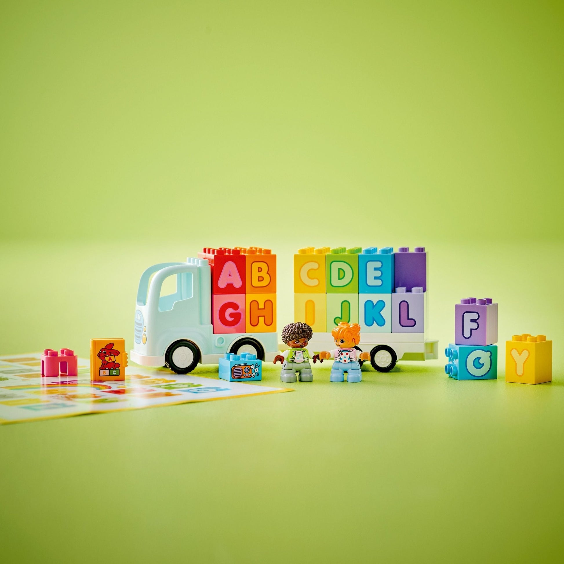 LEGO DUPLO Town Alphabet Truck Toy, Toddler Education Toy 10421 - Mastermind Toys___232552
