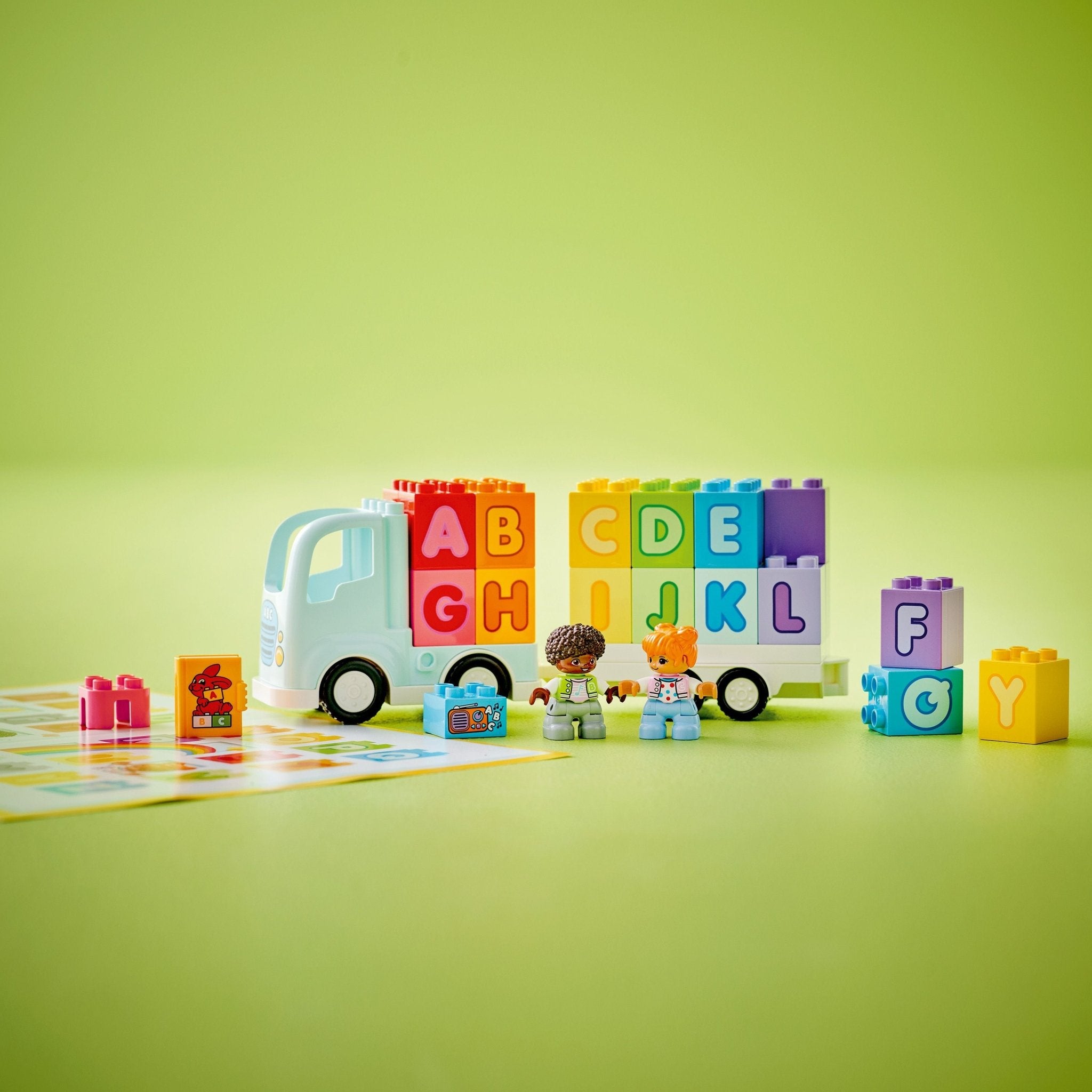 LEGO DUPLO Town Alphabet Truck Toy, Toddler Education Toy 10421 - Mastermind Toys___232552