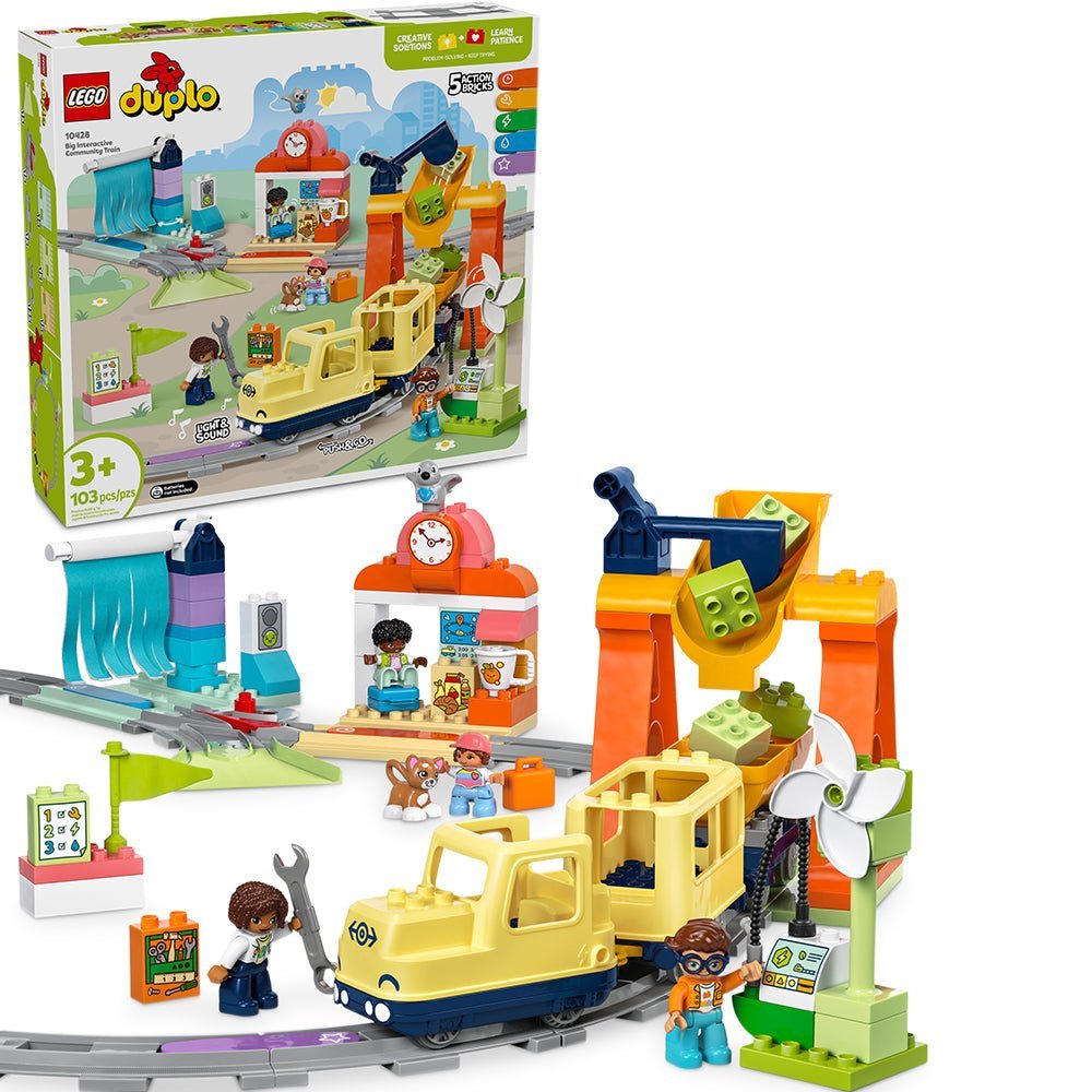 LEGO® DUPLO® Town Big Interactive Community Train 10428 - Mastermind Toys___244208