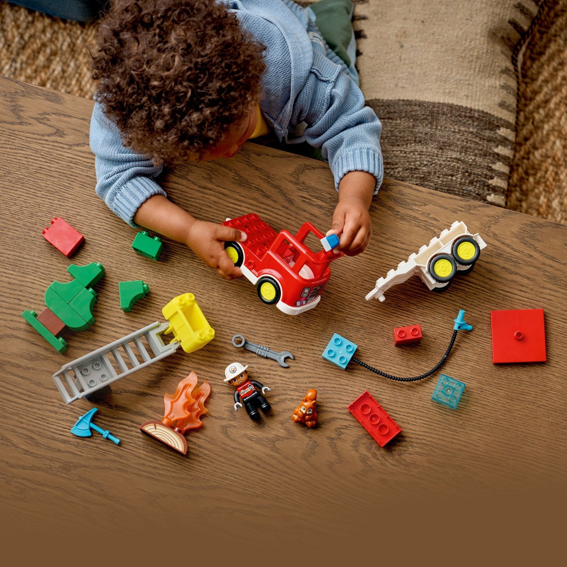 LEGO® DUPLO® Town Fire Truck with Hose and Firefighter 10473 - Mastermind Toys___249463