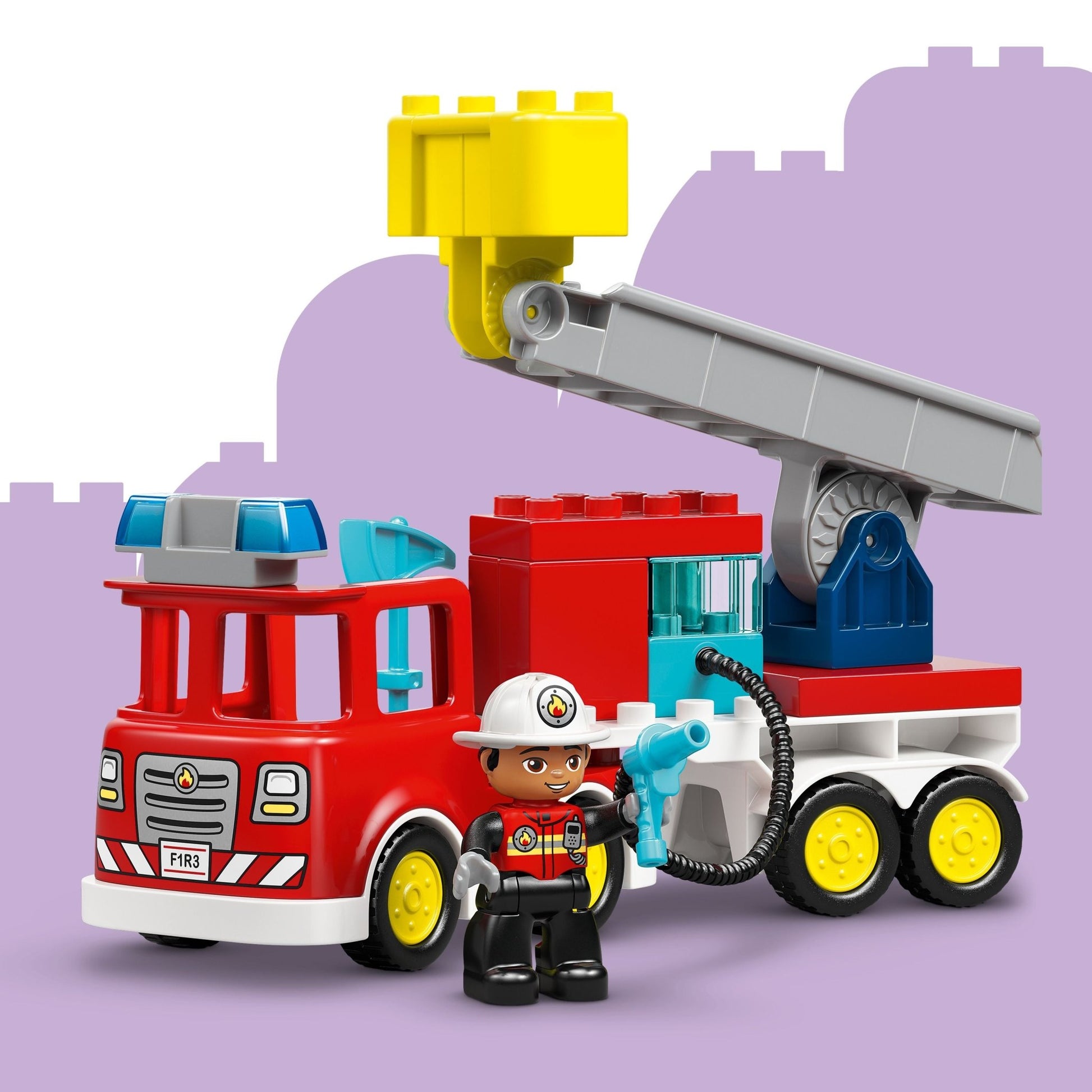 LEGO® DUPLO® Town Fire Truck with Hose and Firefighter 10473 - Mastermind Toys___249463