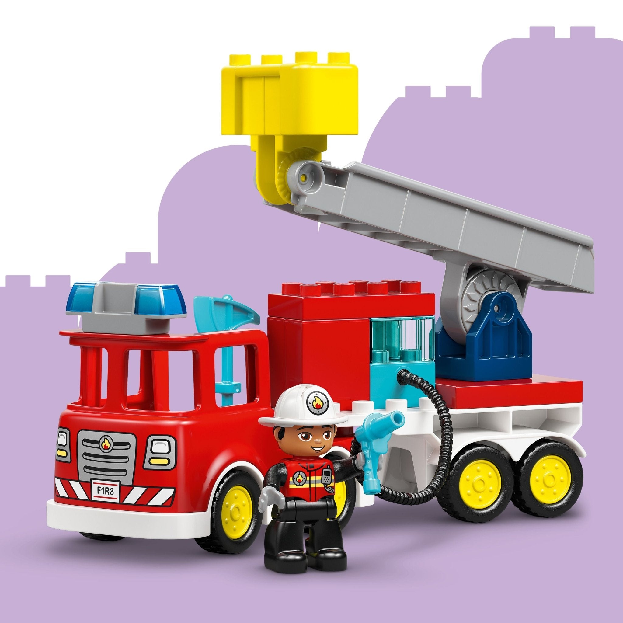 LEGO® DUPLO® Town Fire Truck with Hose and Firefighter 10473 - Mastermind Toys___249463
