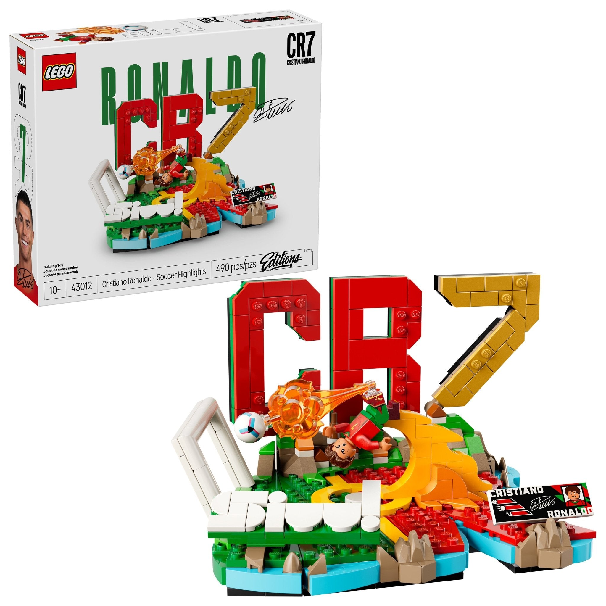 LEGO Editions Cristiano Ronaldo – Soccer Highlights 43012 - Mastermind Toys___253730