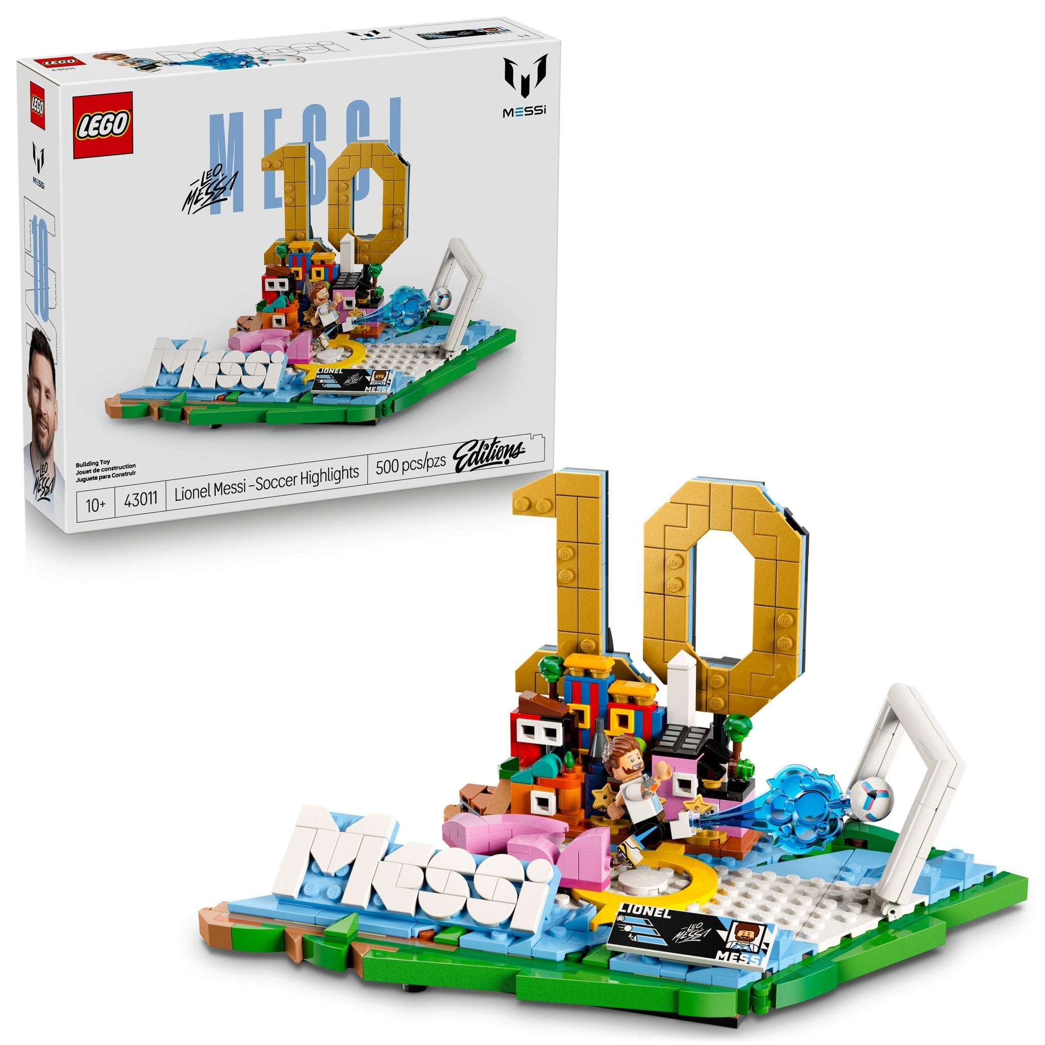 LEGO Editions Lionel Messi – Soccer Highlights 43011 - Mastermind Toys___253729
