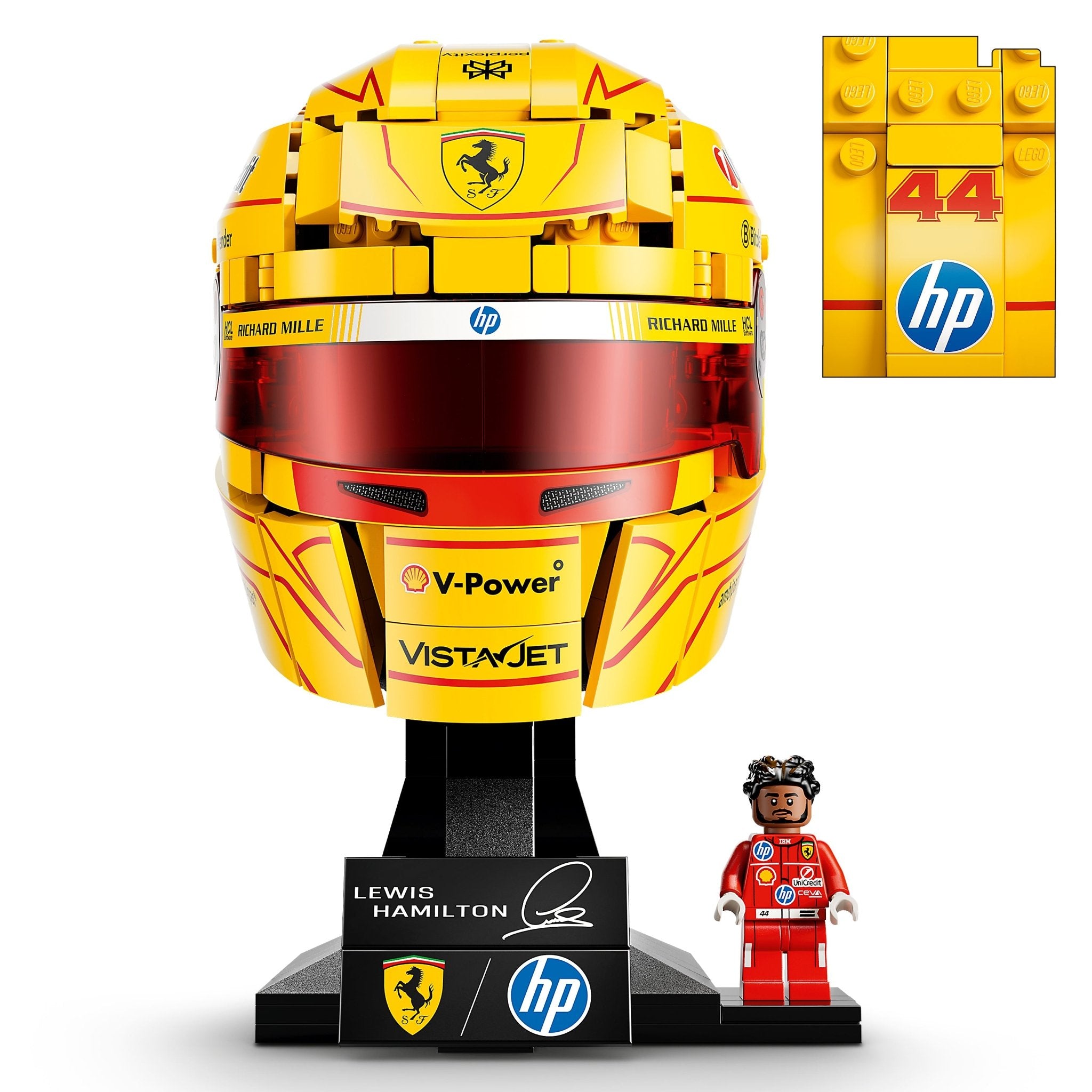 LEGO Editions Scuderia Ferrari HP Lewis Hamilton Helmet 43022 - Mastermind Toys___253736