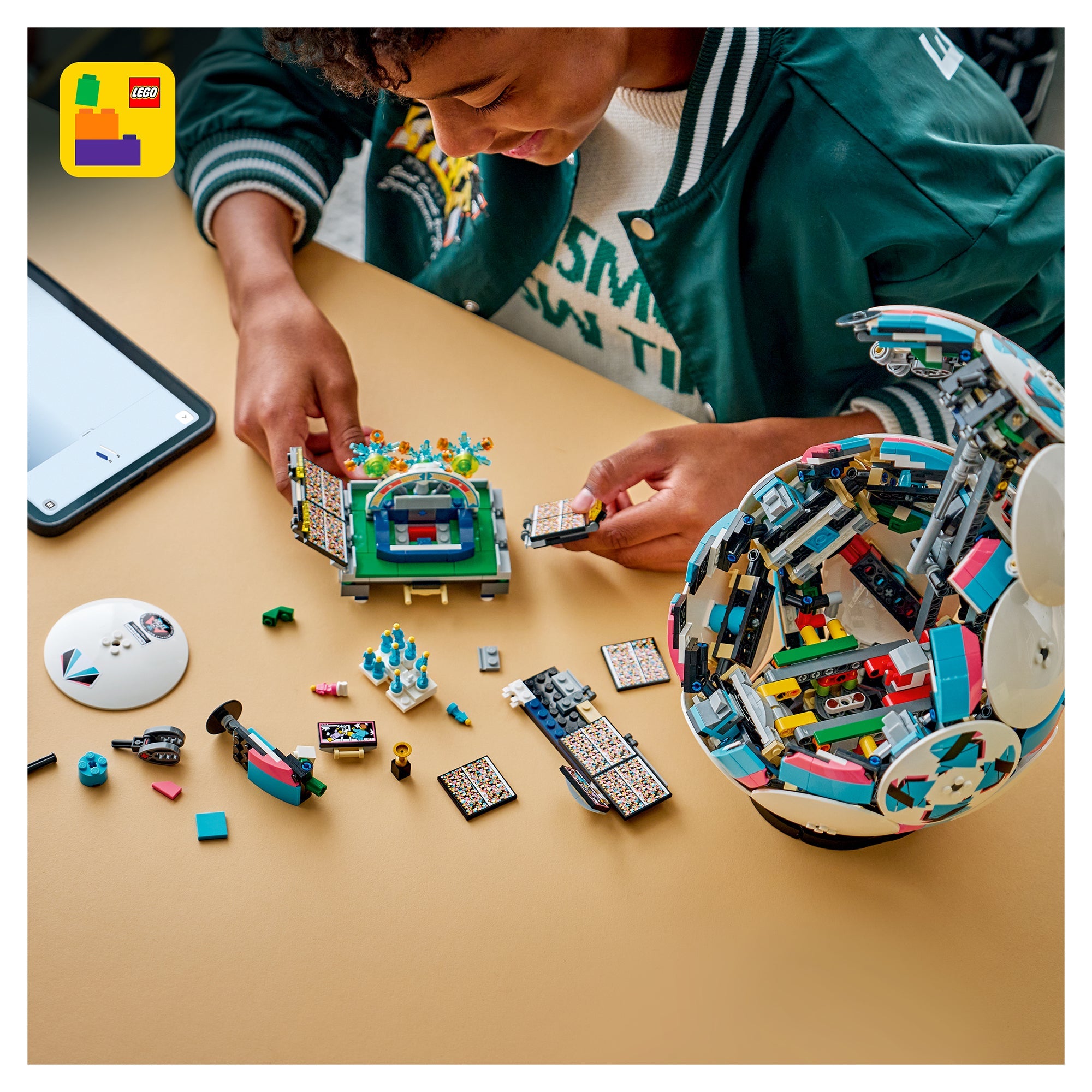 LEGO Editions Soccer Ball Kids Building Toy 43019 - Mastermind Toys___249618