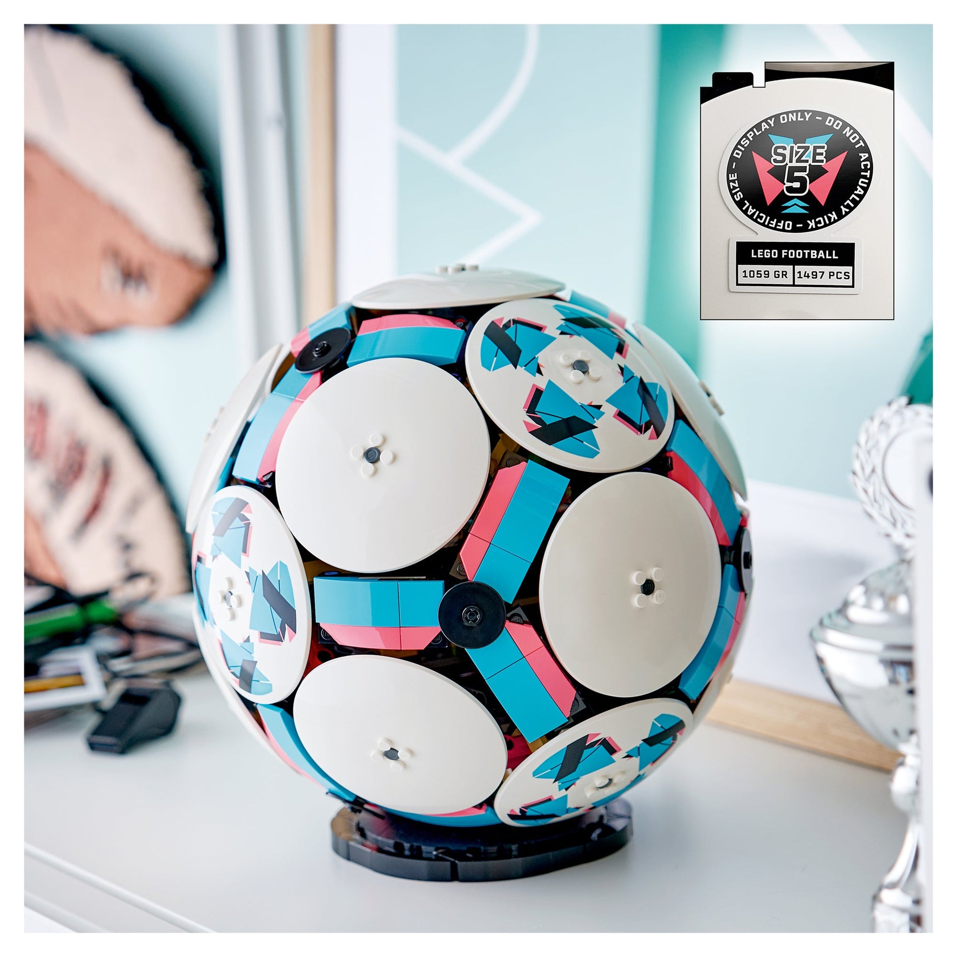 LEGO Editions Soccer Ball Kids Building Toy 43019 - Mastermind Toys___249618