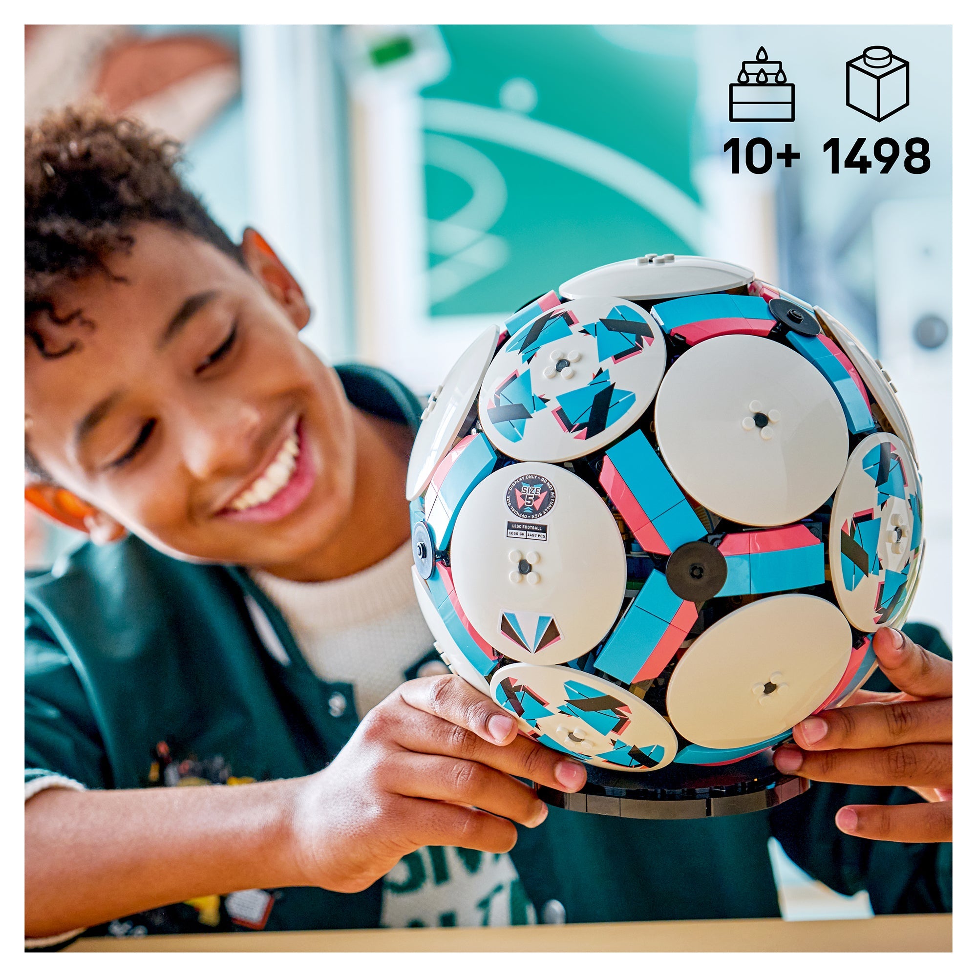 LEGO Editions Soccer Ball Kids Building Toy 43019 - Mastermind Toys___249618