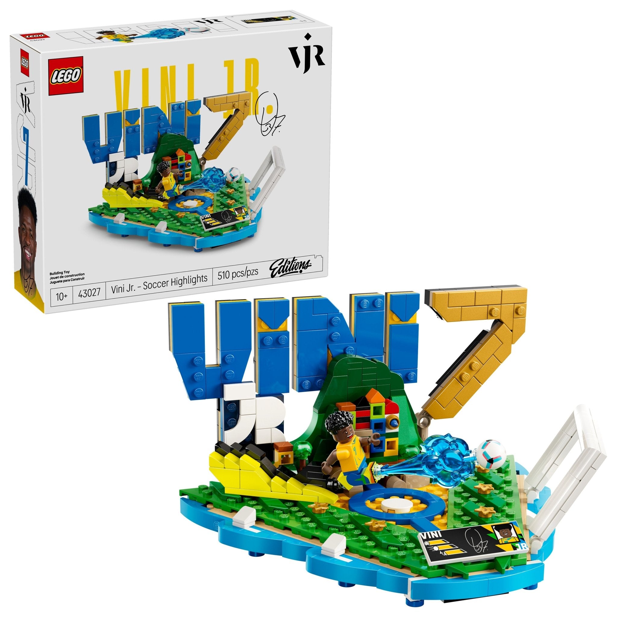 LEGO Editions Vini Jr. – Soccer Highlights 43027 - Mastermind Toys___253738