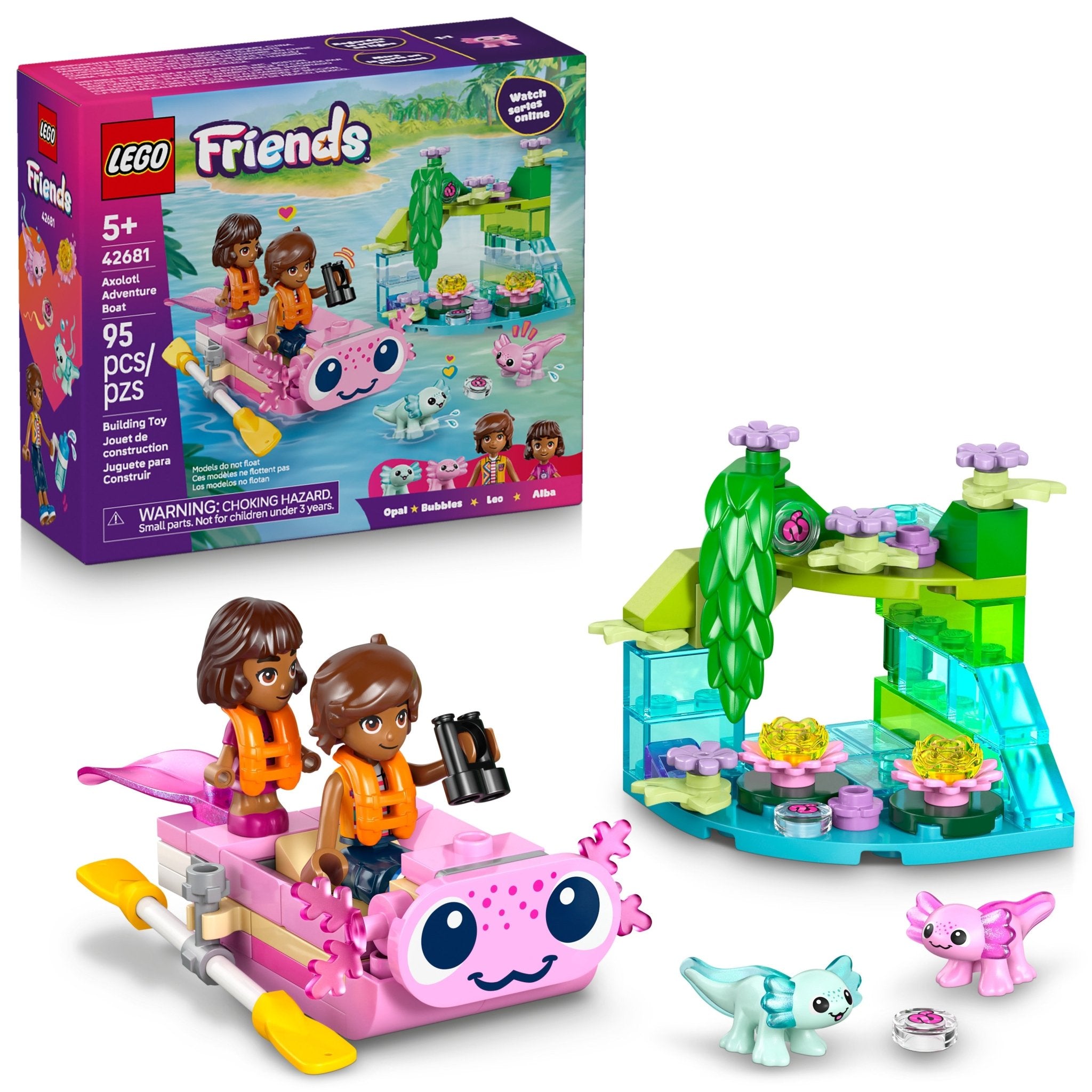 LEGO® Friends Axolotl Adventure Boat 42681 - Mastermind Toys___249512