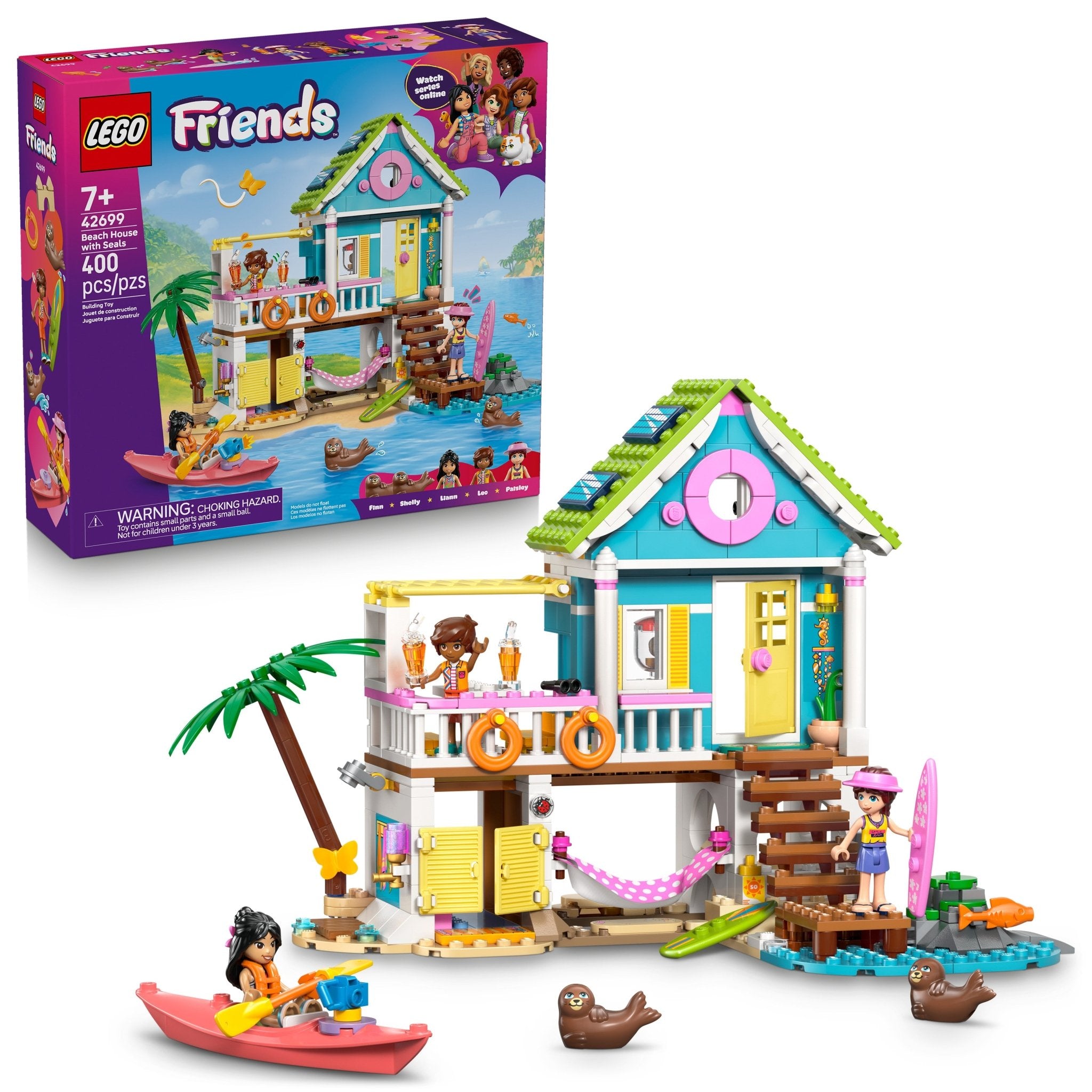 LEGO® Friends Beach House with Seals 42699 - Mastermind Toys___249522