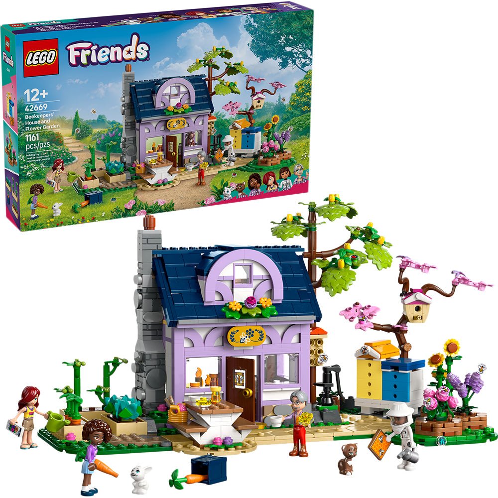 LEGO® Friends Beekeepers’ House and Flower Garden 42669 - Mastermind Toys___244251