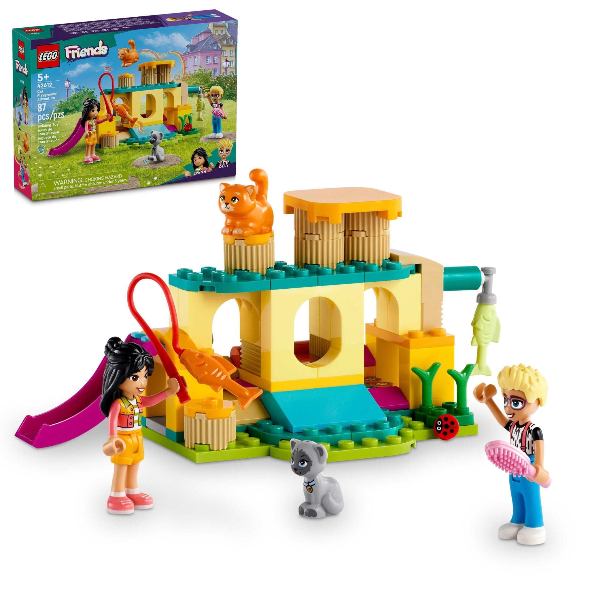 LEGO Friends Cat Playground Adventure Set, Pretend Animal Toy 42612 - Mastermind Toys___232462