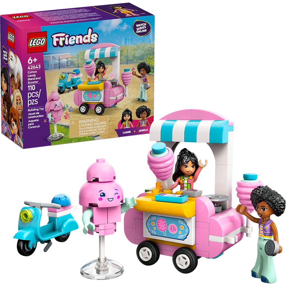 LEGO® Friends Cotton Candy Stand and Scooter 42643 - Mastermind Toys___244239