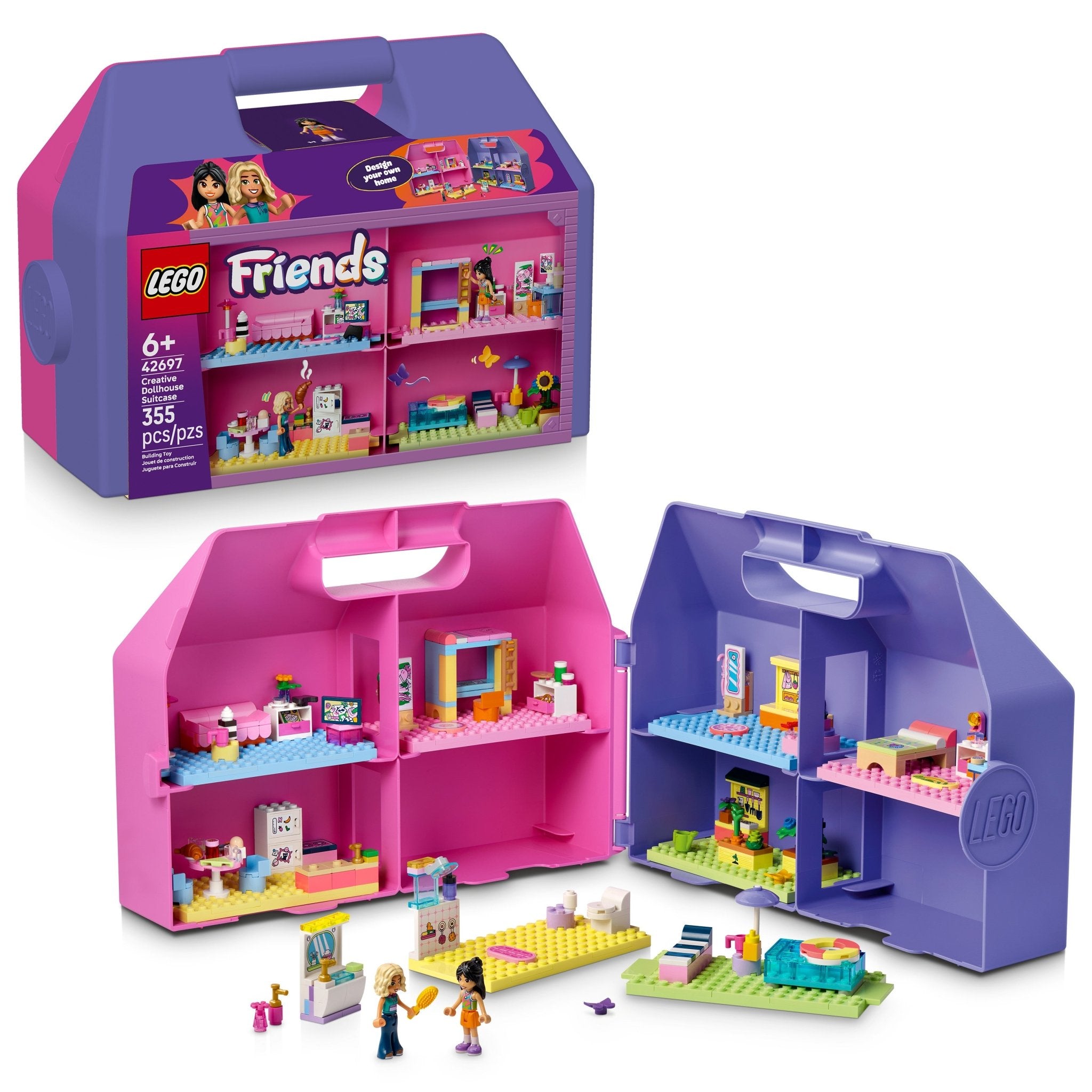 LEGO® Friends Creative Dollhouse Suitcase 42697 - Mastermind Toys___253825