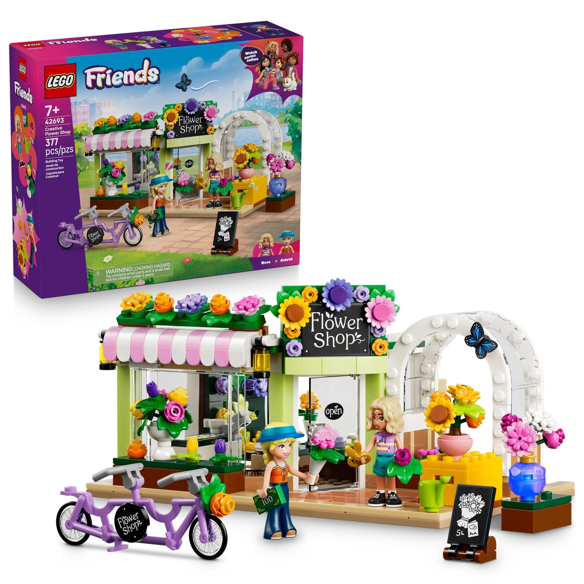 LEGO® Friends Creative Flower Shop Playset 42693 - Mastermind Toys___253823