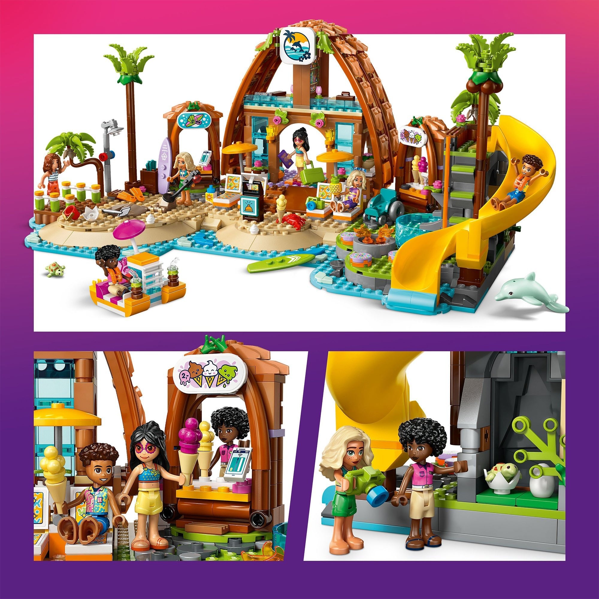 LEGO® Friends Family Vacation Beach Resort 42673 - Mastermind Toys___246746