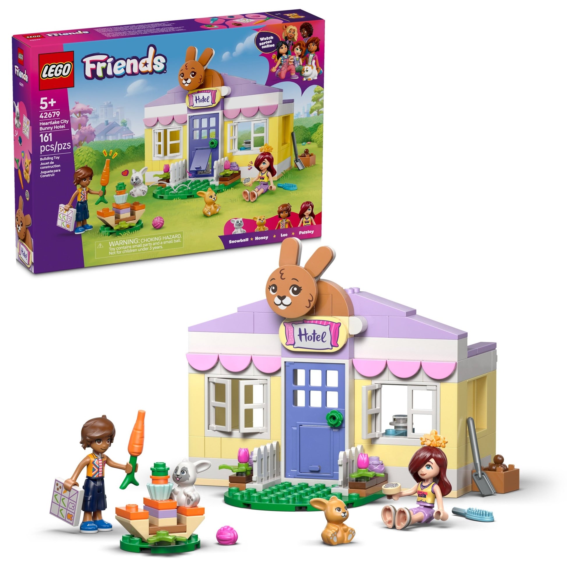 LEGO® Friends Heartlake City Bunny Hotel 42679 - Mastermind Toys___249510