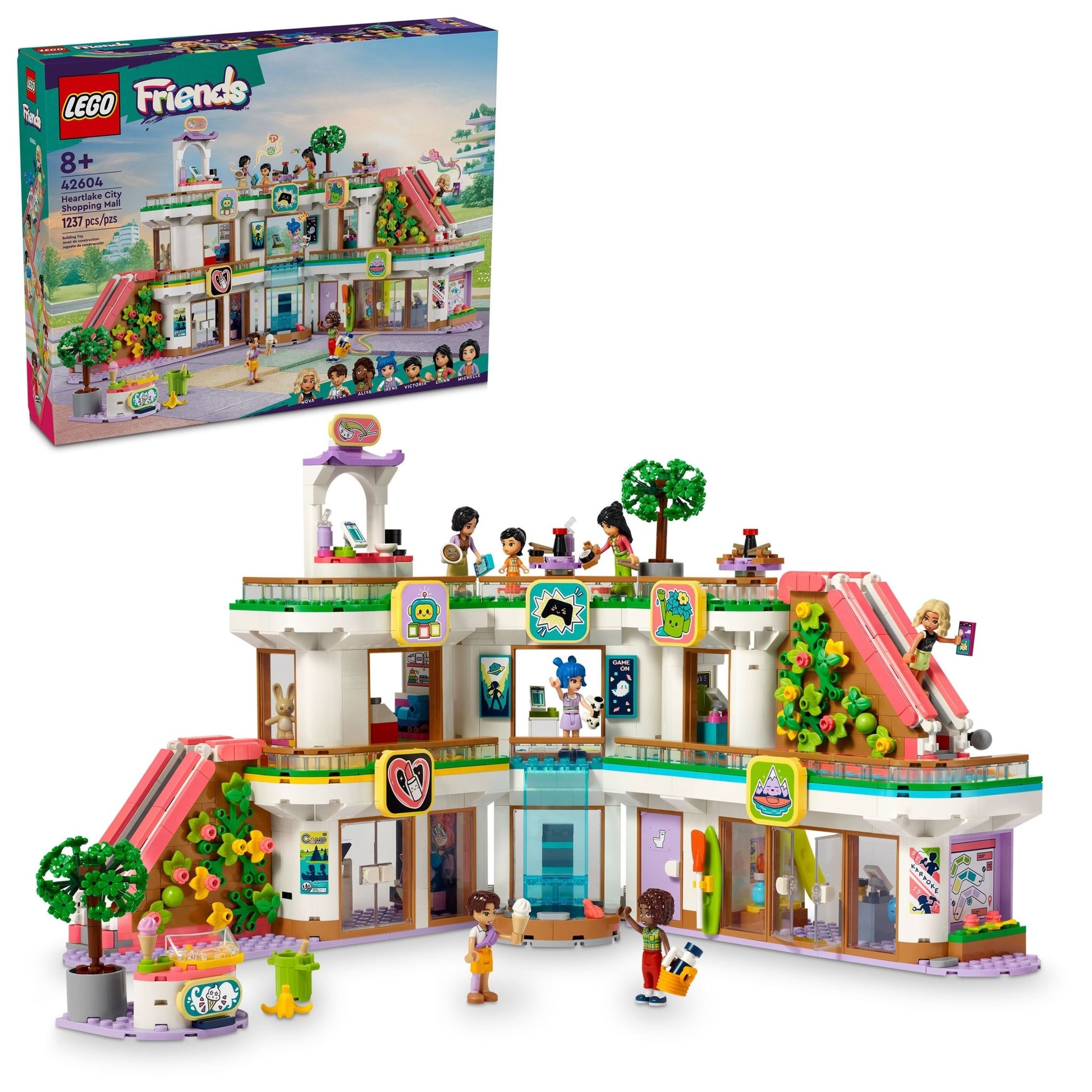 LEGO Friends Heartlake City Shopping Mall Toy for Kids 42604 - Mastermind Toys___232610