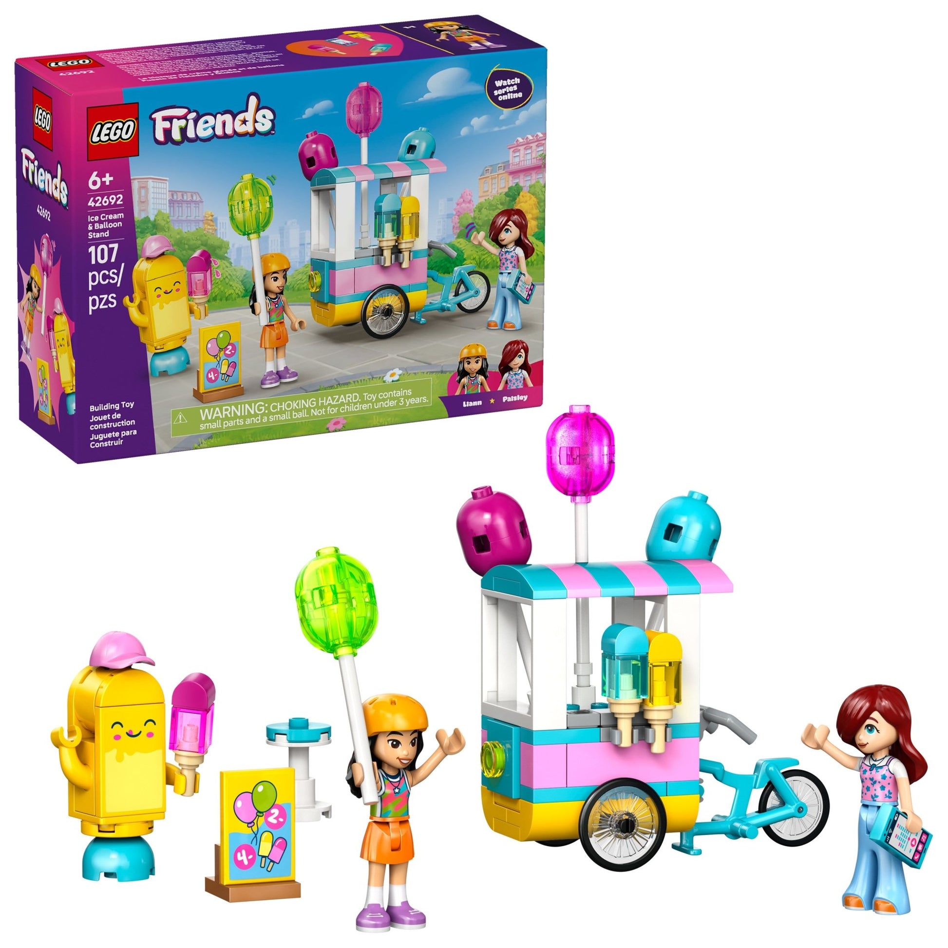 LEGO® Friends Ice Cream & Balloon Stand 42692 - Mastermind Toys___249519